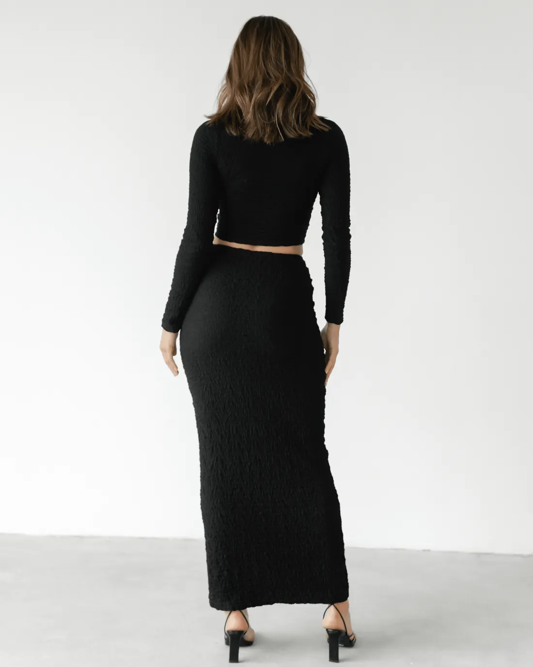 Ellah Maxi Skirt (Black)