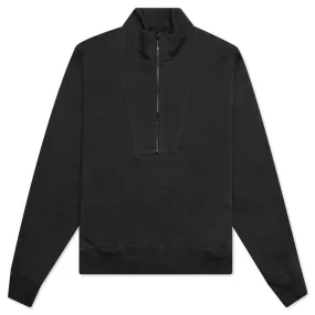 Essentials Women's 1/2 Zip Pullover - Iron