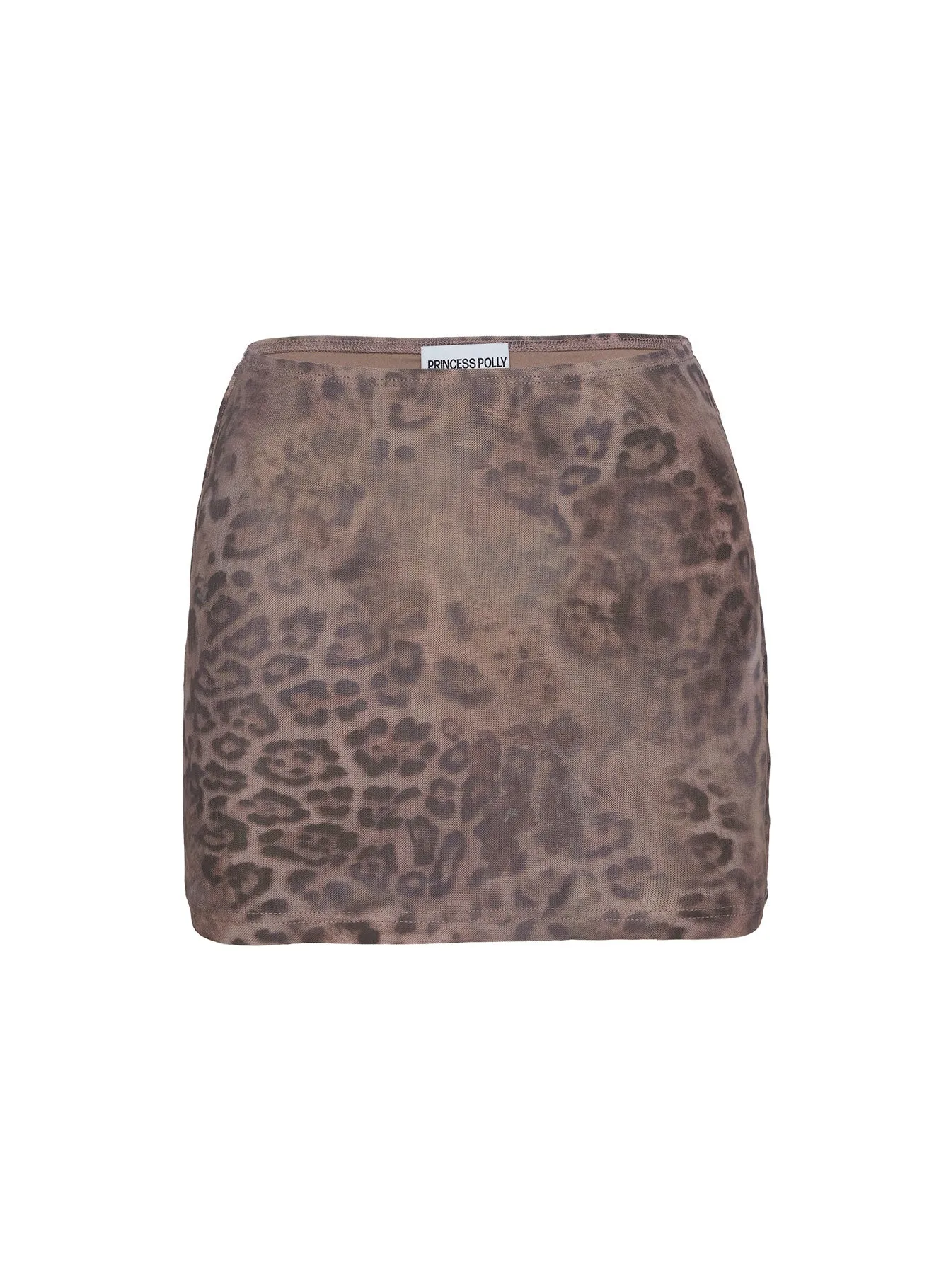 Eustacia Mini Skirt Leopard