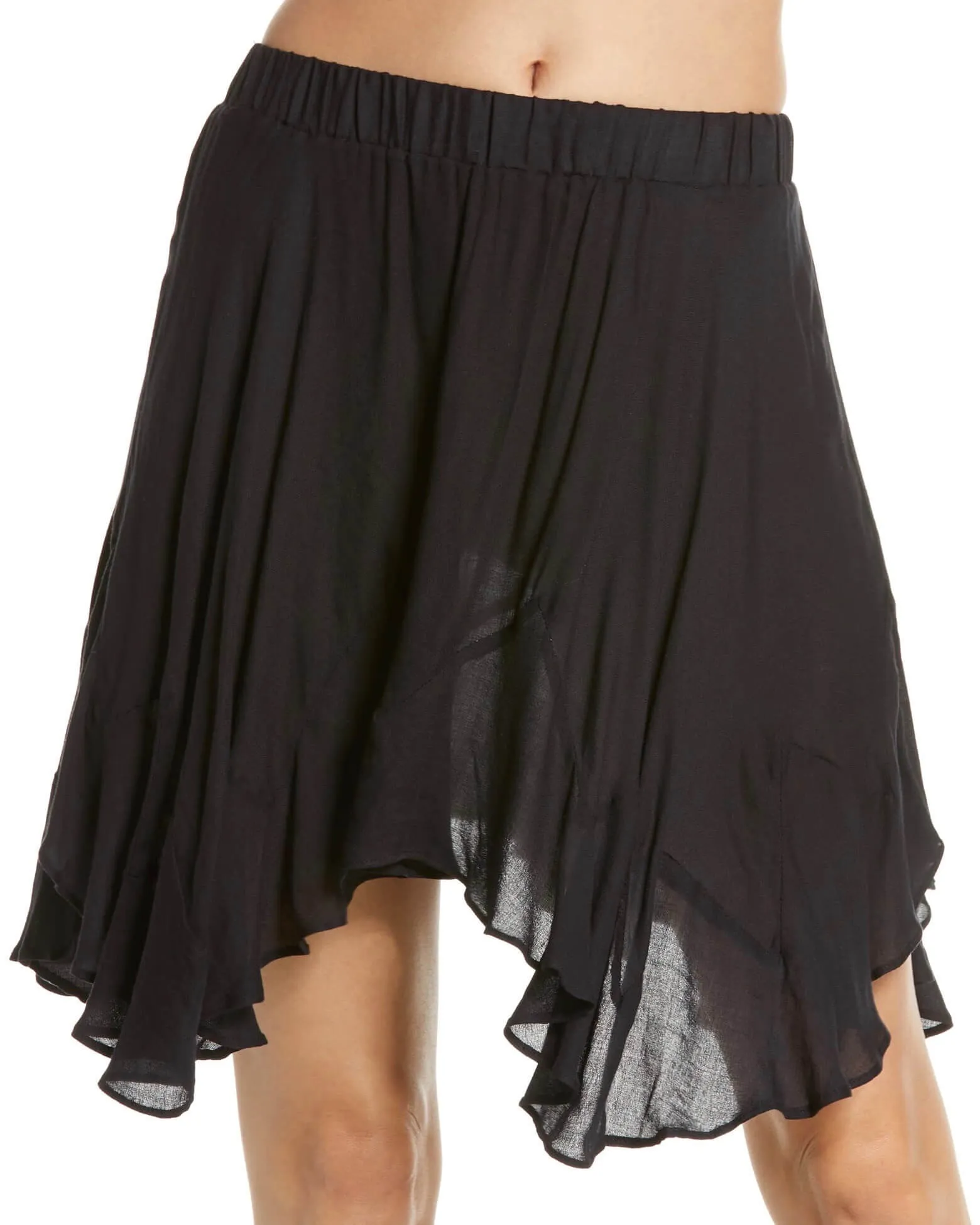 Free People - Easy Does It Half Slip Pull-On Skirt - Black