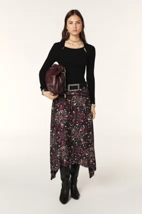 FRIEA asymmetrical midi skirt