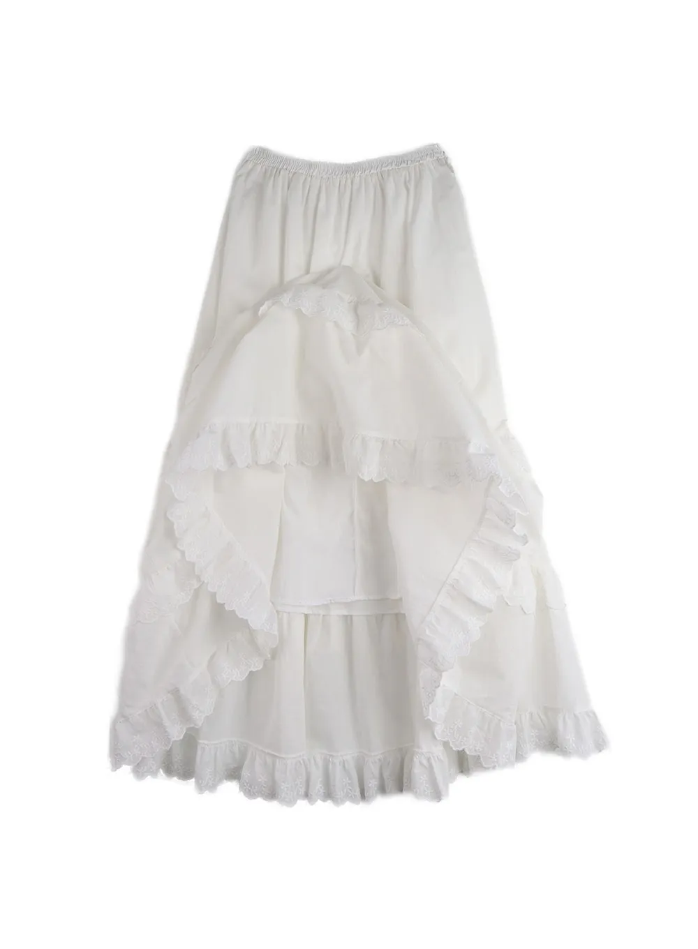 Frill A-Line Maxi Skirt IM404