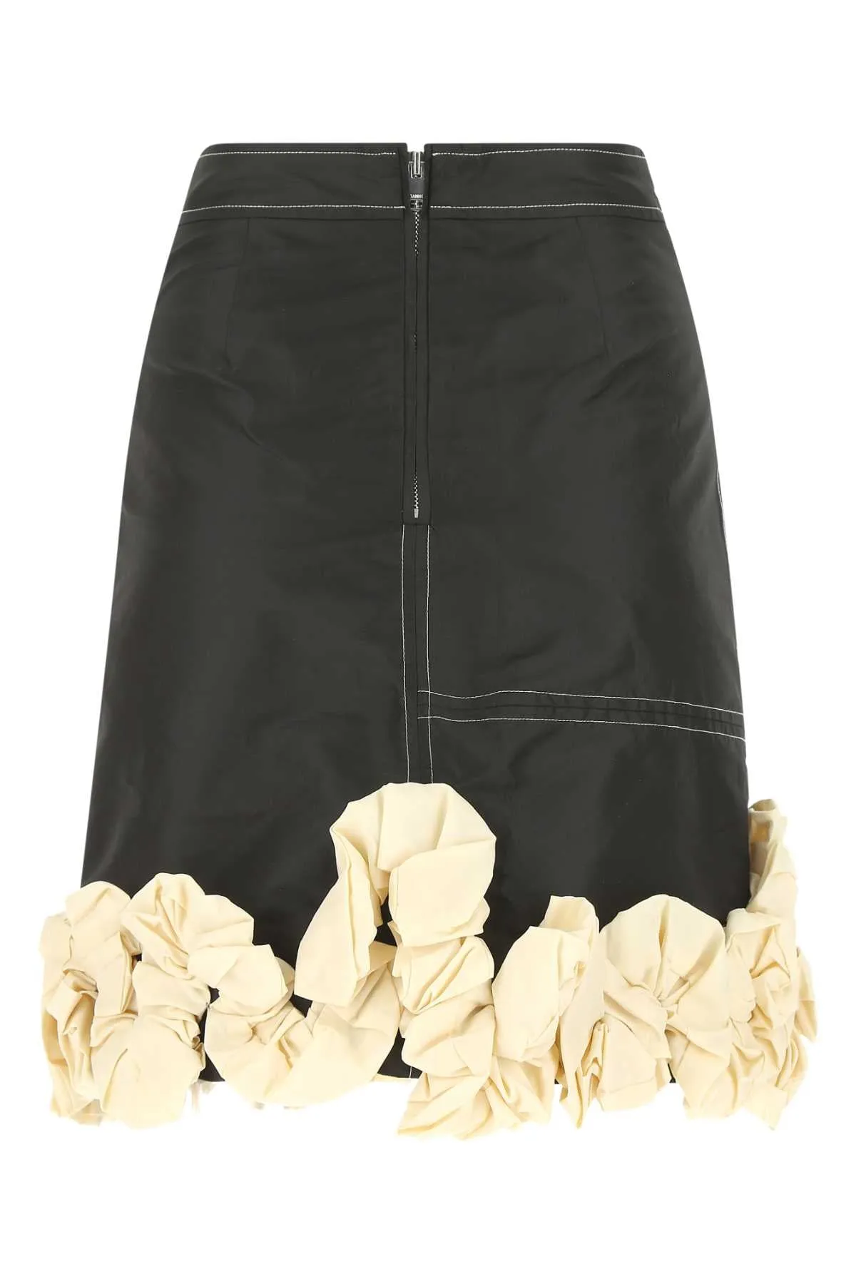 Ganni Tafetta Mini Skirt