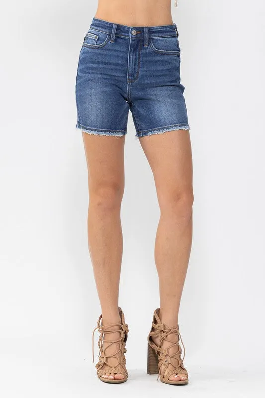 Georgia High Waist Mid Thigh Shorts