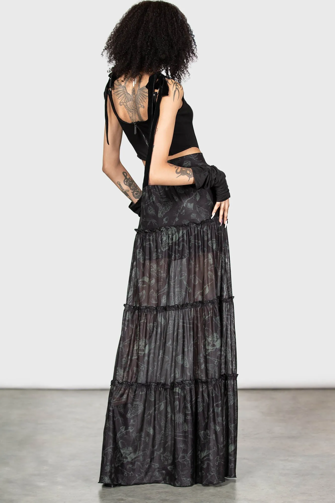 Ghosted Woods Maxi Skirt Resurrect