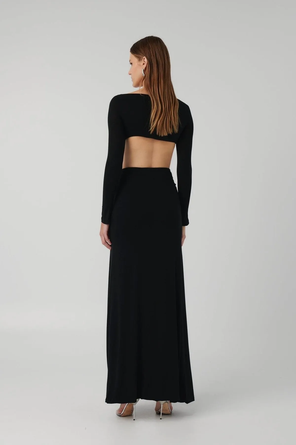 Gillian Maxi Skirt - Black