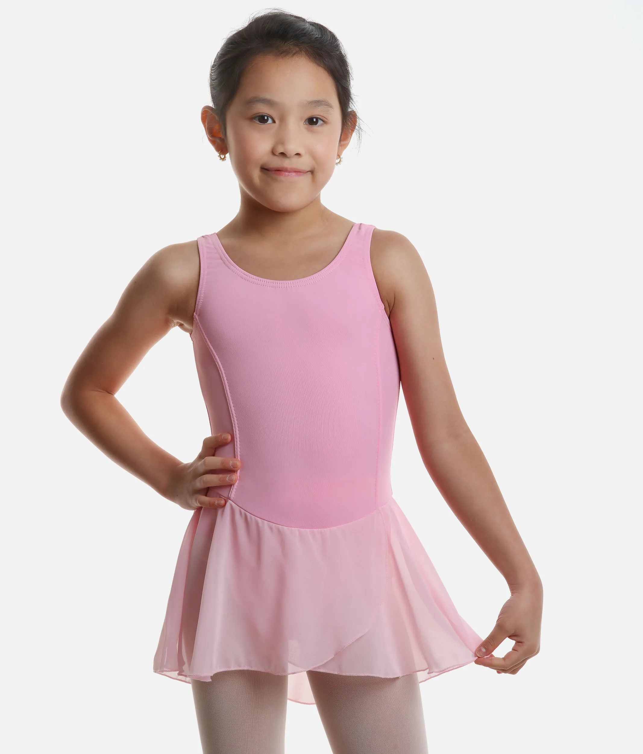 Girls Skirted Tank Leotard - Charlotte