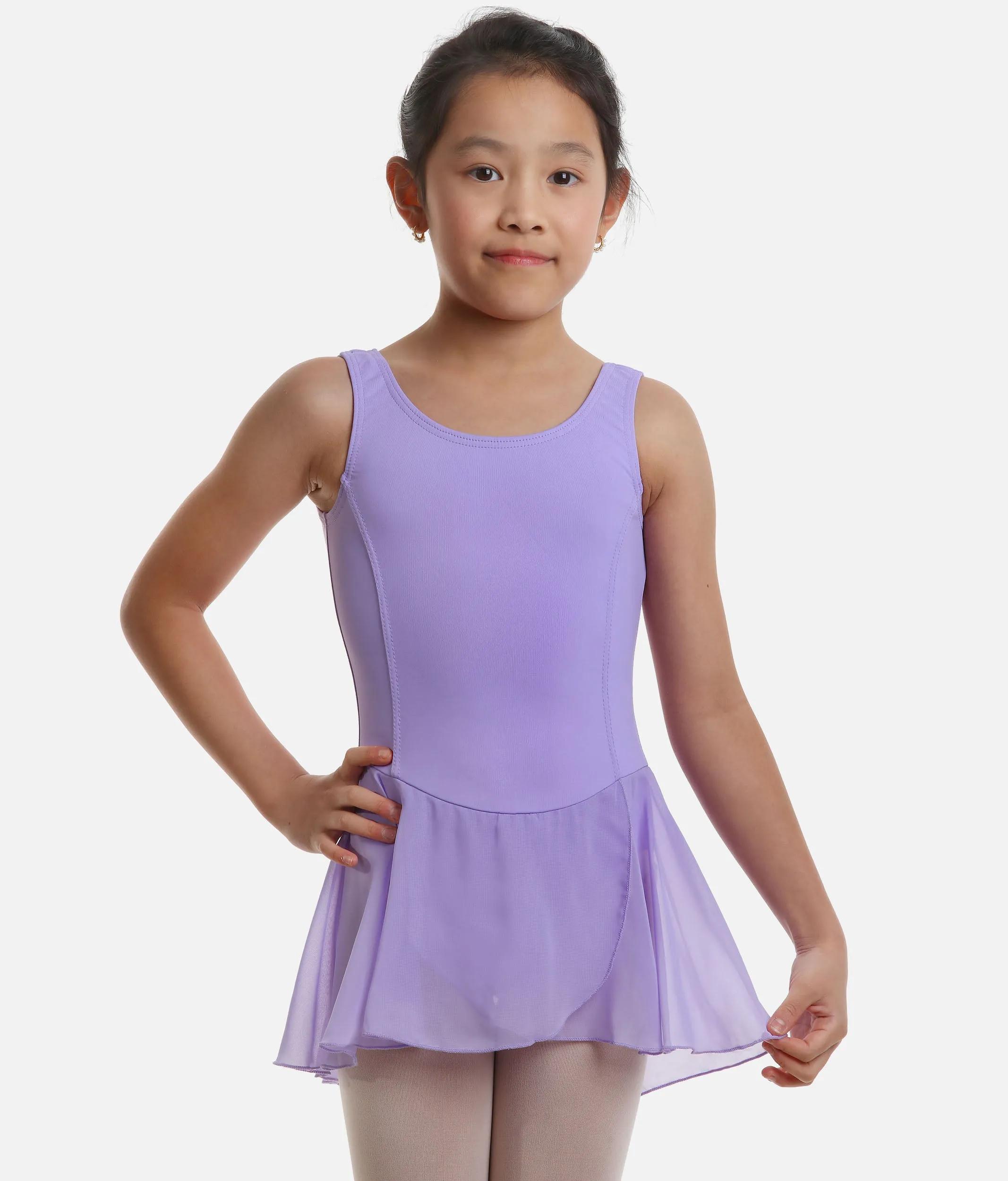 Girls Skirted Tank Leotard - Charlotte