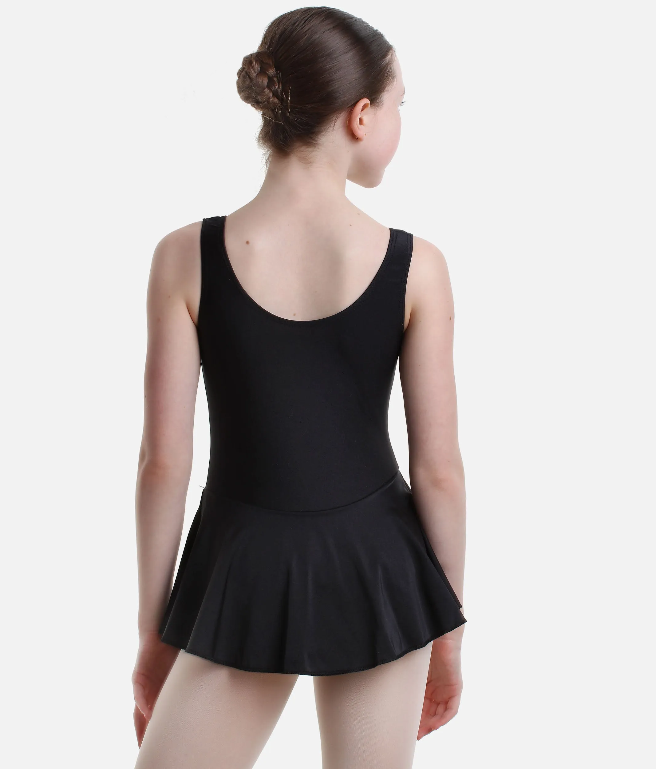 Girls Sleeveless Skirted Leotard - ISTDJ