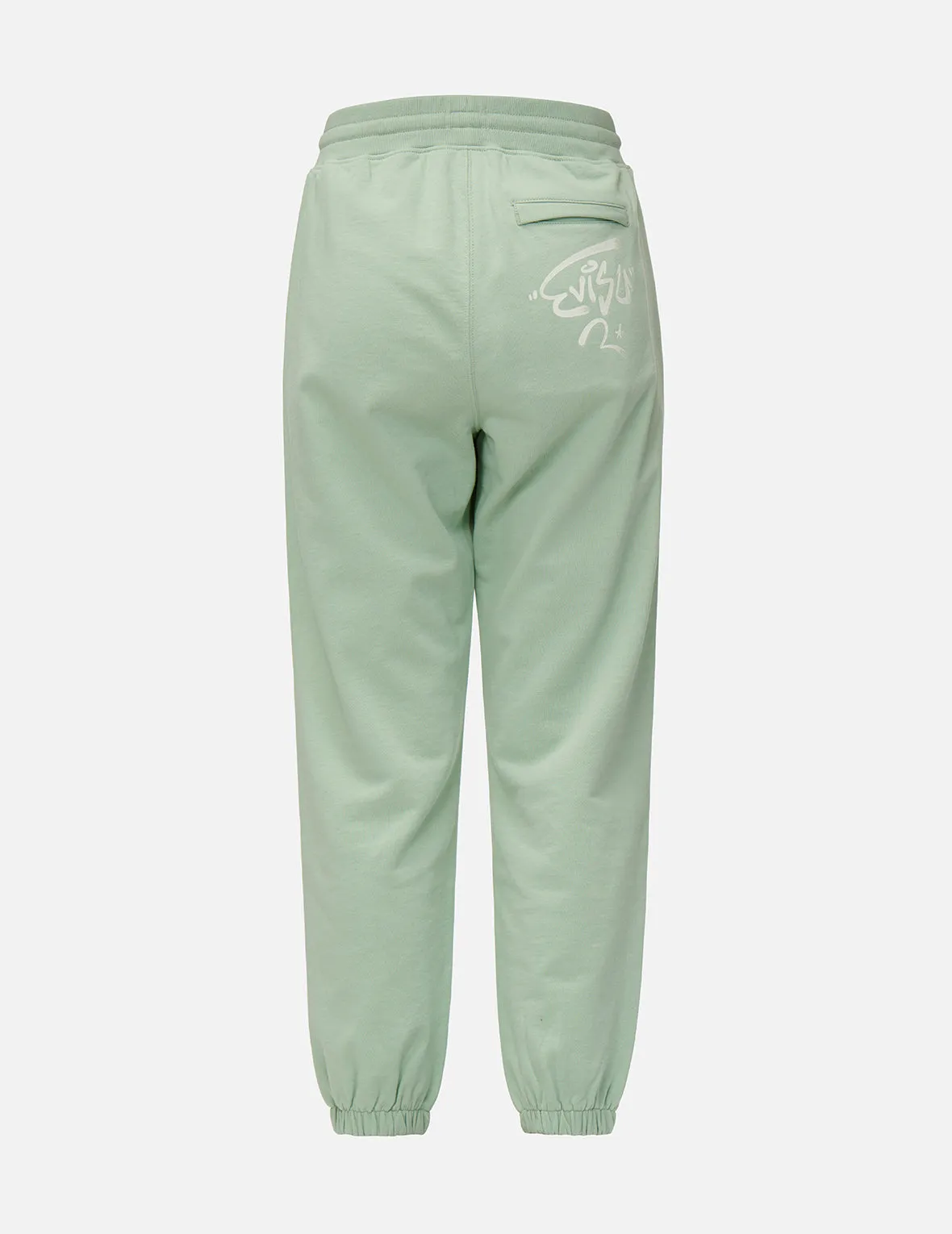 Graffiti Logo Print High-waist Sweatpants