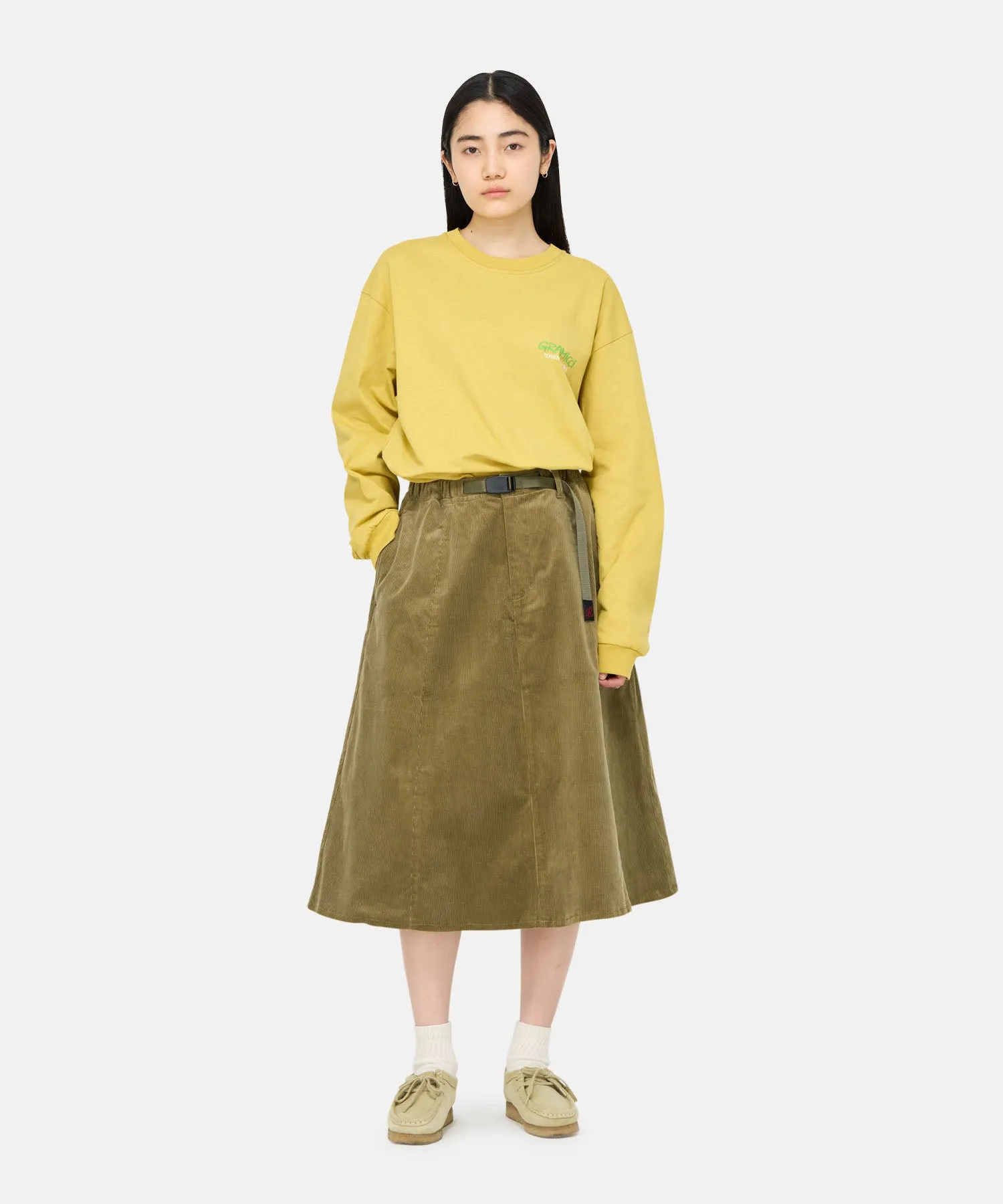 Gramicci Paneled Midi Skirt