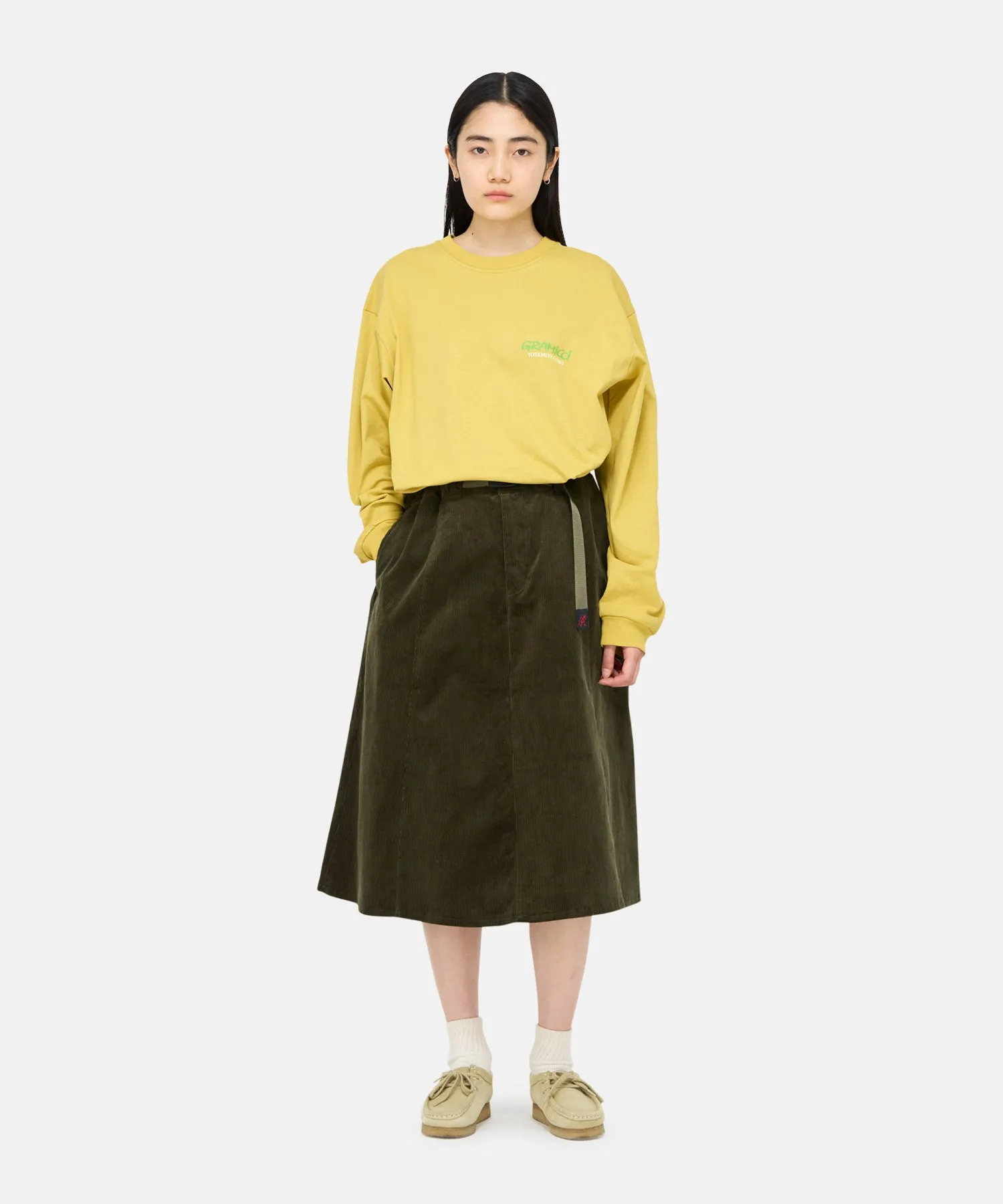 Gramicci Paneled Midi Skirt