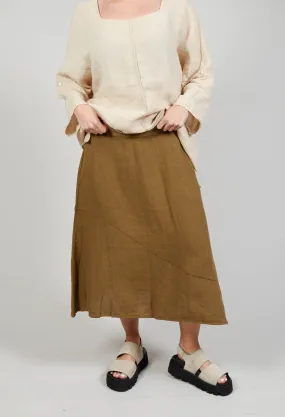 Haga Skirt in Kaki