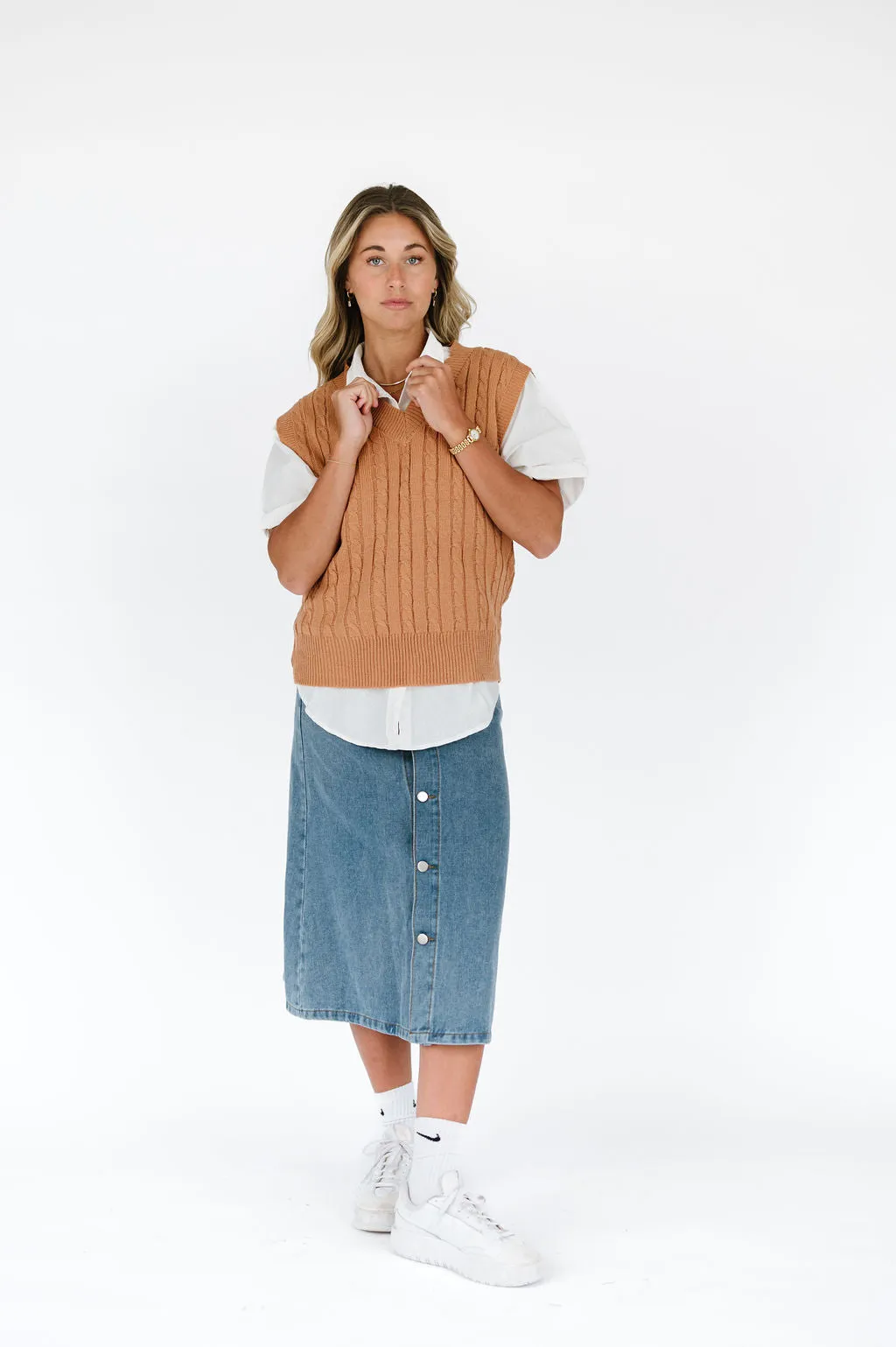 Harriet Denim Skirt