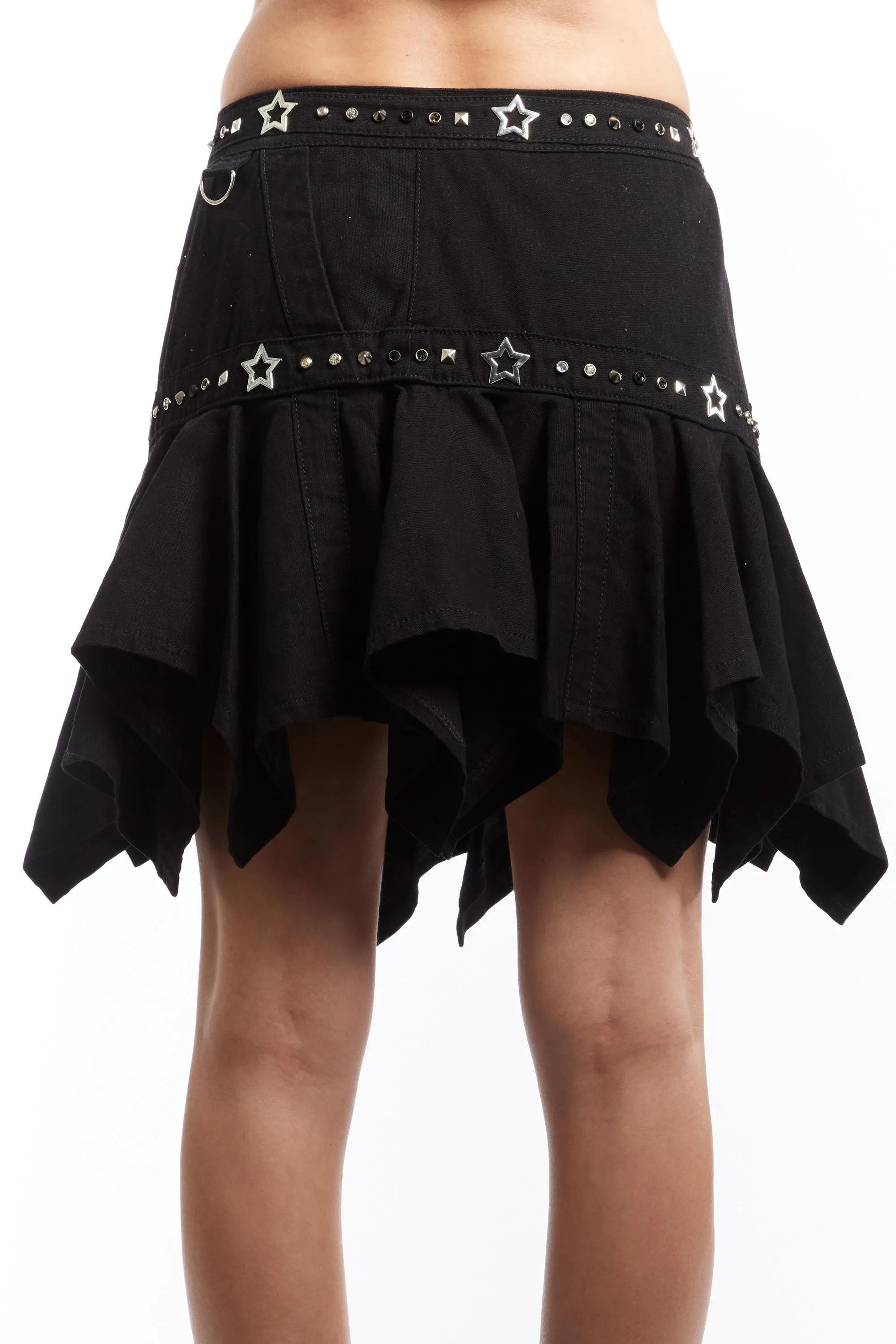 HEAVEN X KIKO KOSTADINOV STUD SKIRT