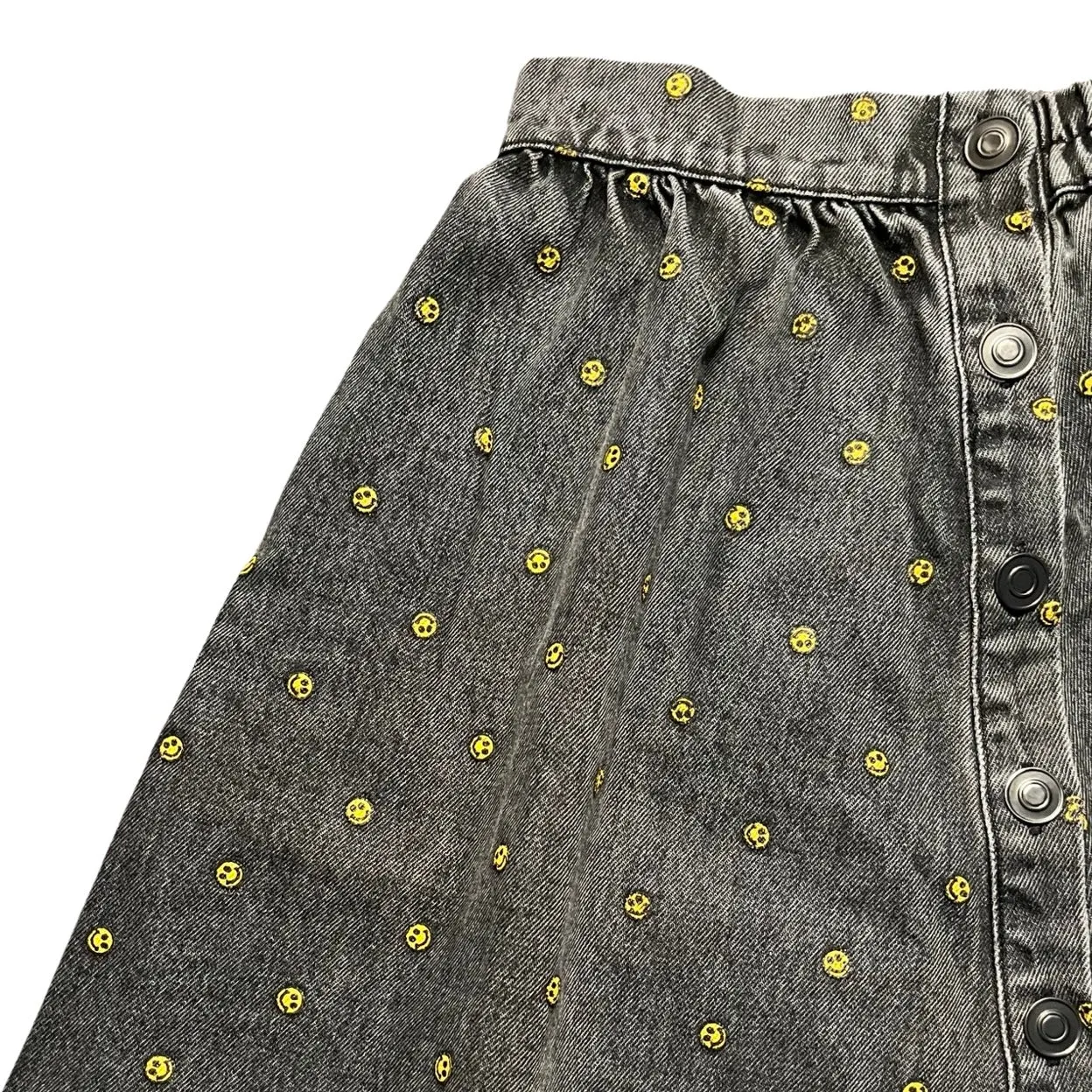 Hey Kid Denim Smiley Face Skirt