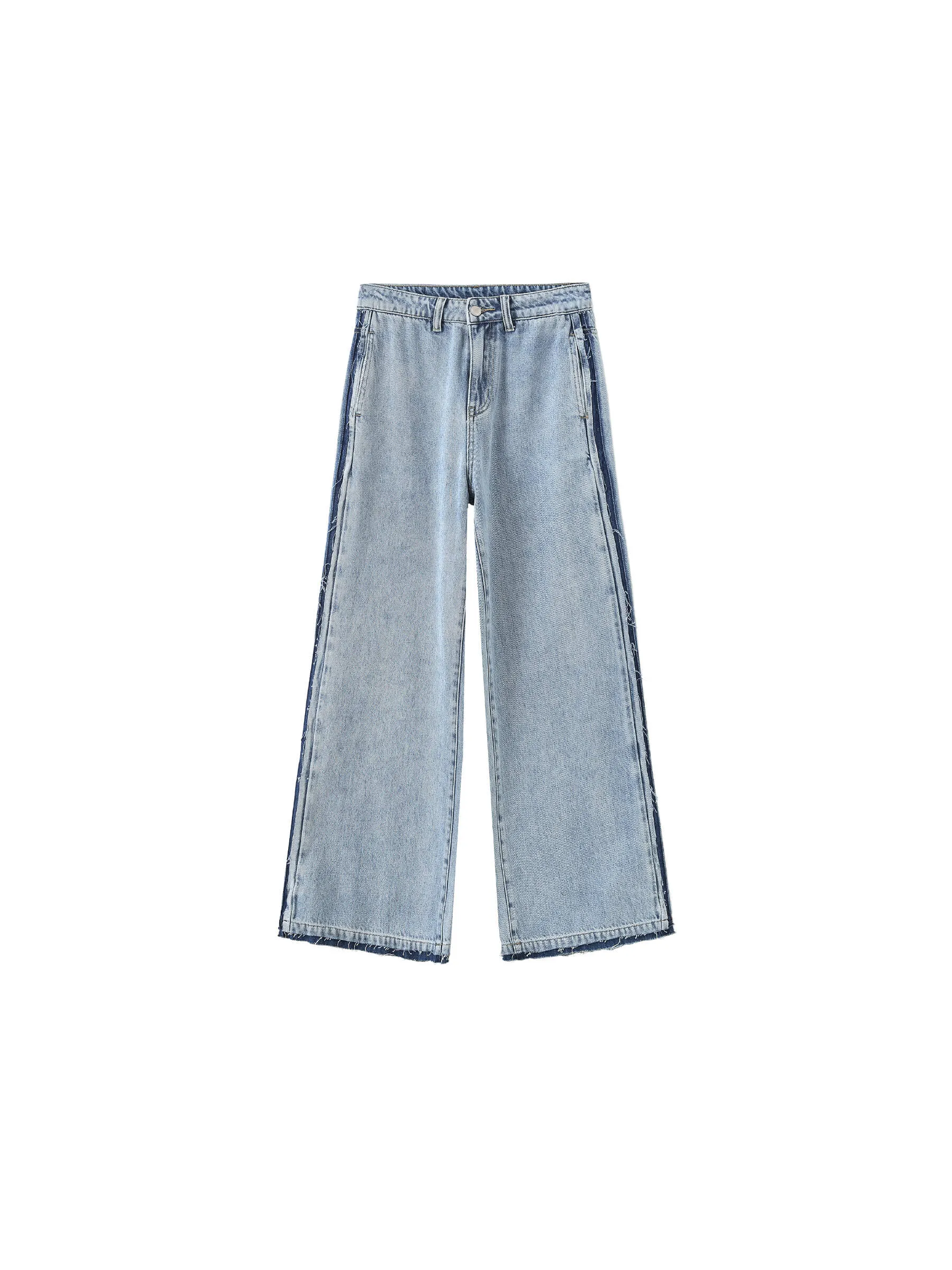 High Waist Barrel Leg Jeans