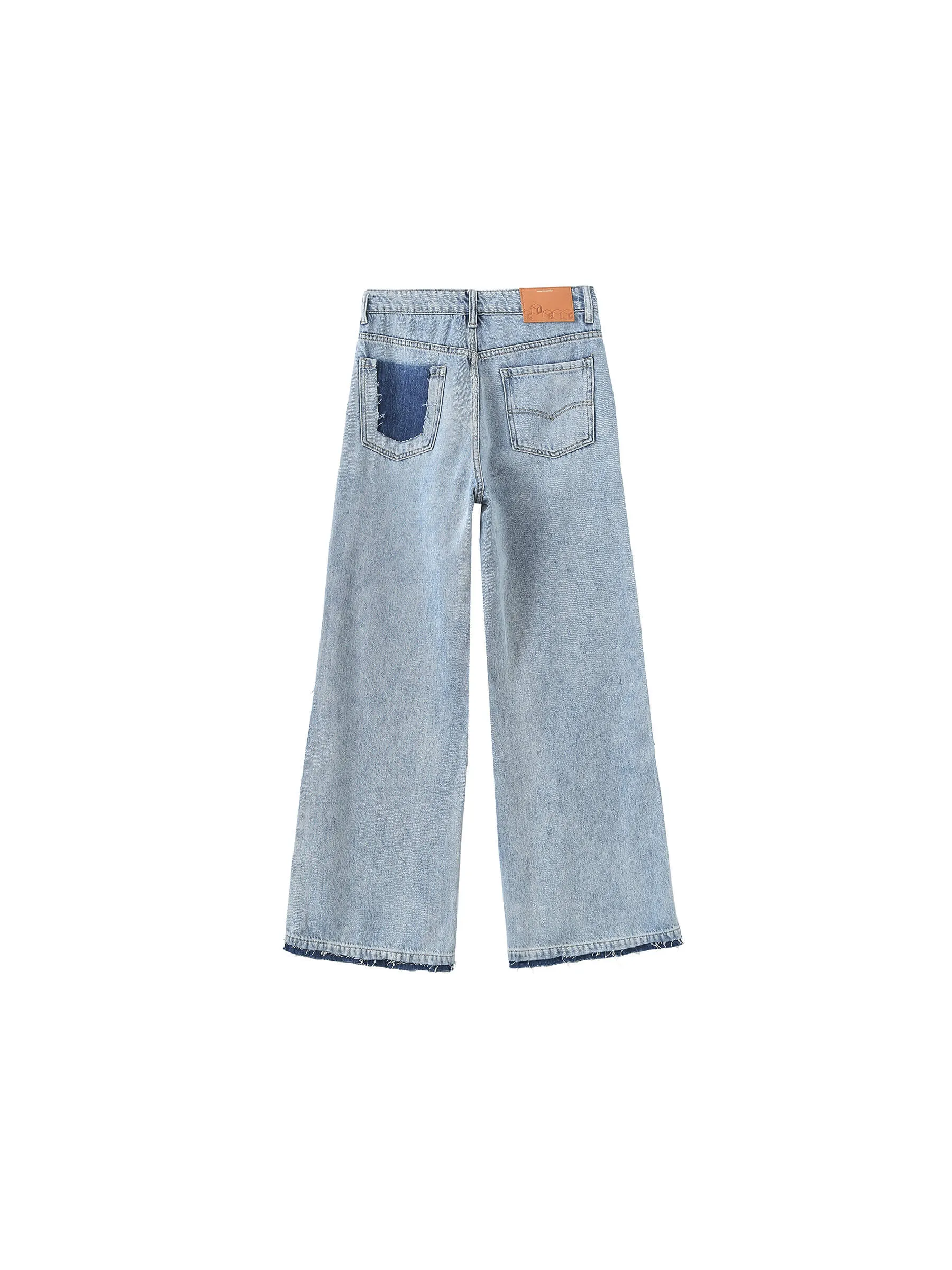 High Waist Barrel Leg Jeans