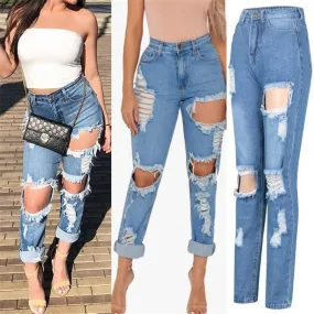 High Waist Jeans Pants For Women