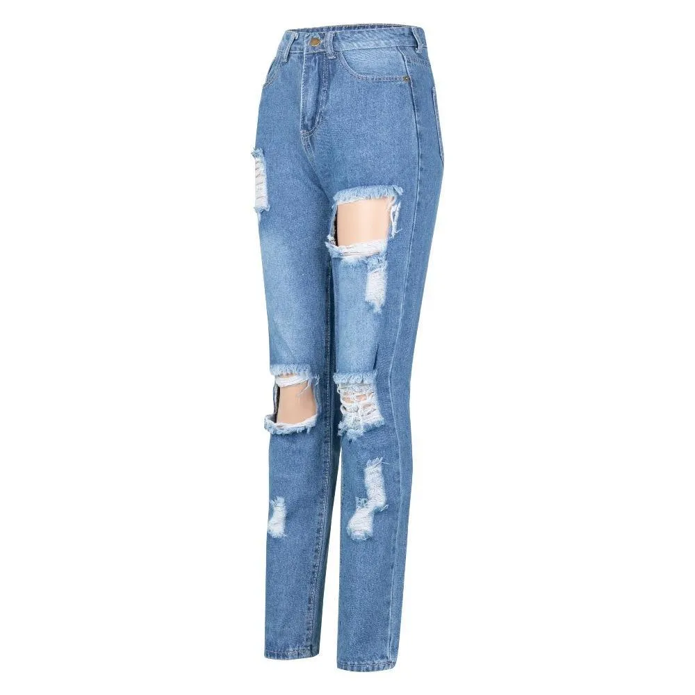 High Waist Jeans Pants For Women