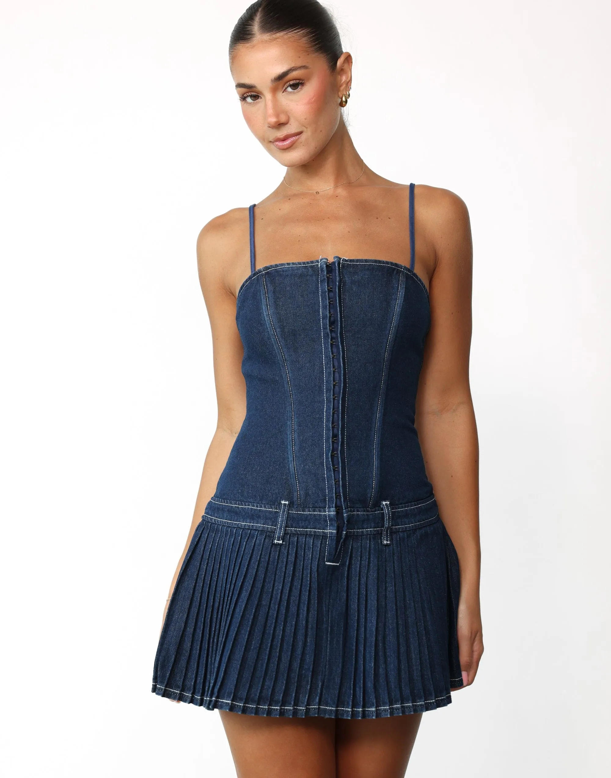 HONEY CORSET MINI (BLUE DENI - BY LIONESS