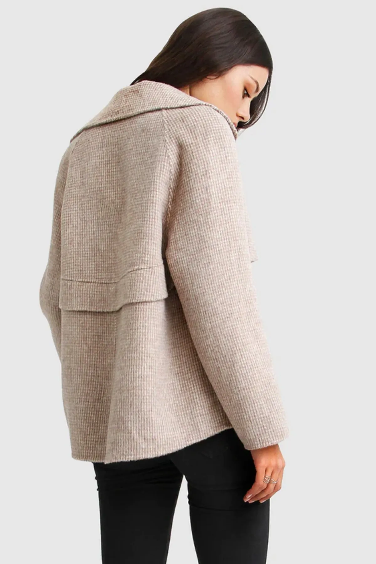 I’m YoursWool Blend Peacoat Beige