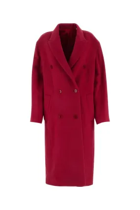 Isabel Marant Bordeaux Wool Blend Theodore Coat