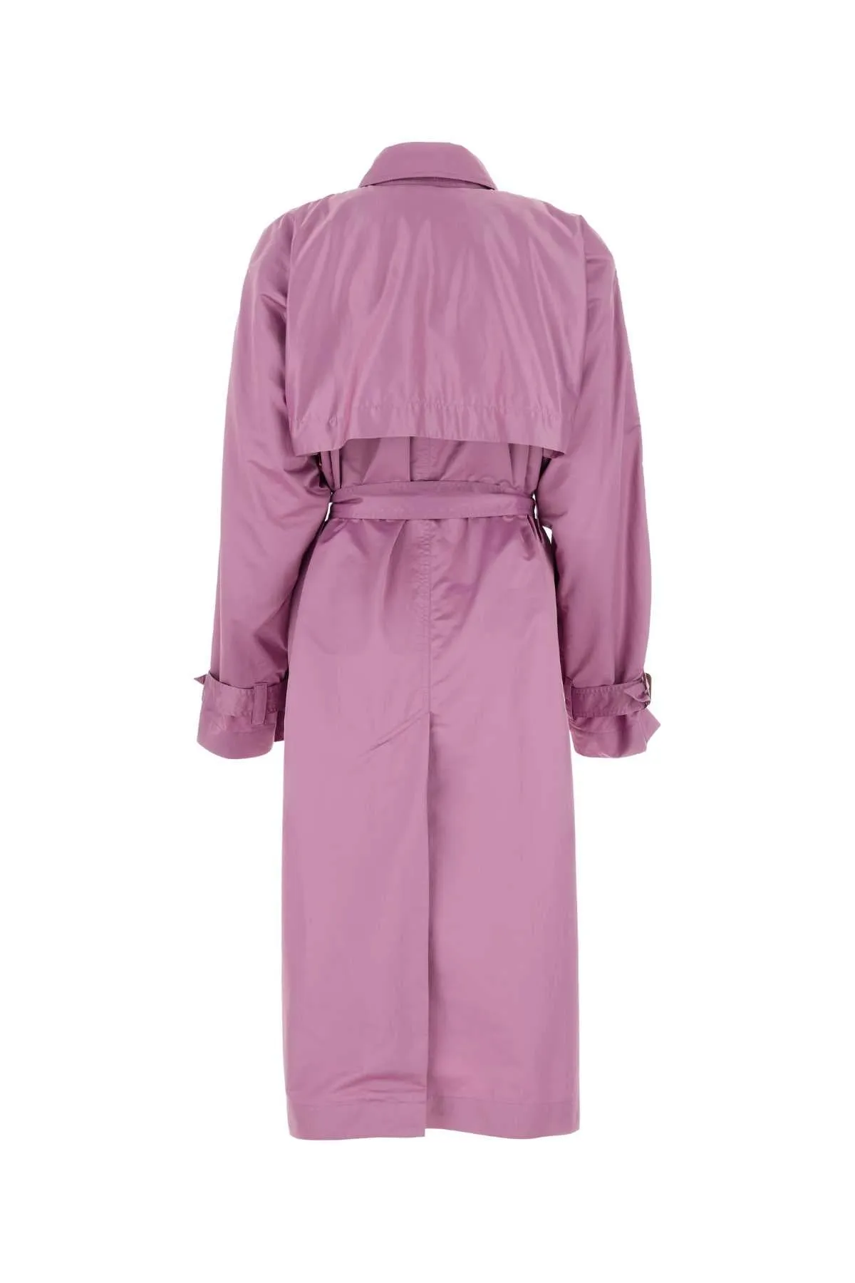 Isabel Marant Lilac Polyester Blend Oversize Edenna Trench Coat