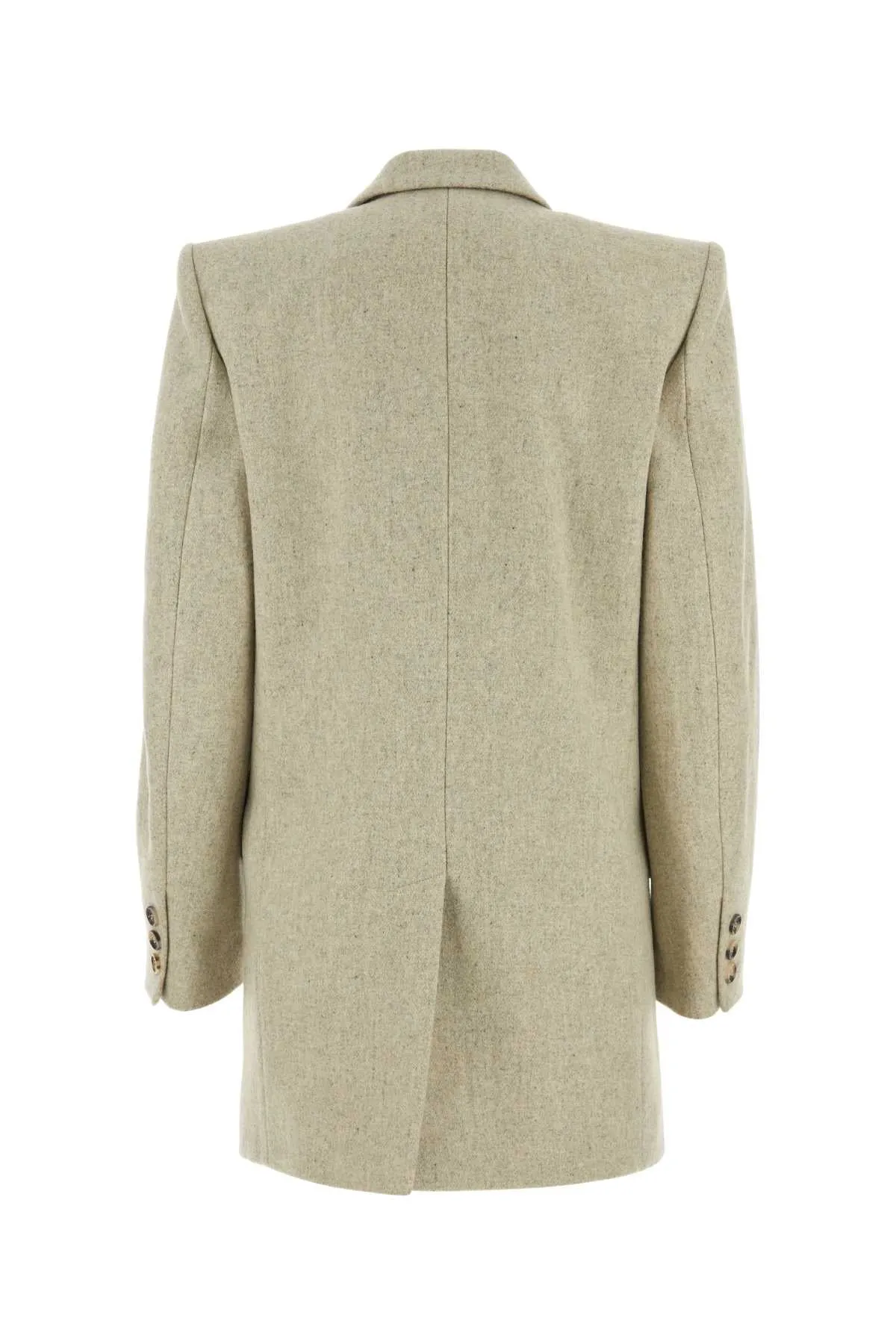 Isabel Marant Melange Sand Wool Floyd Coat