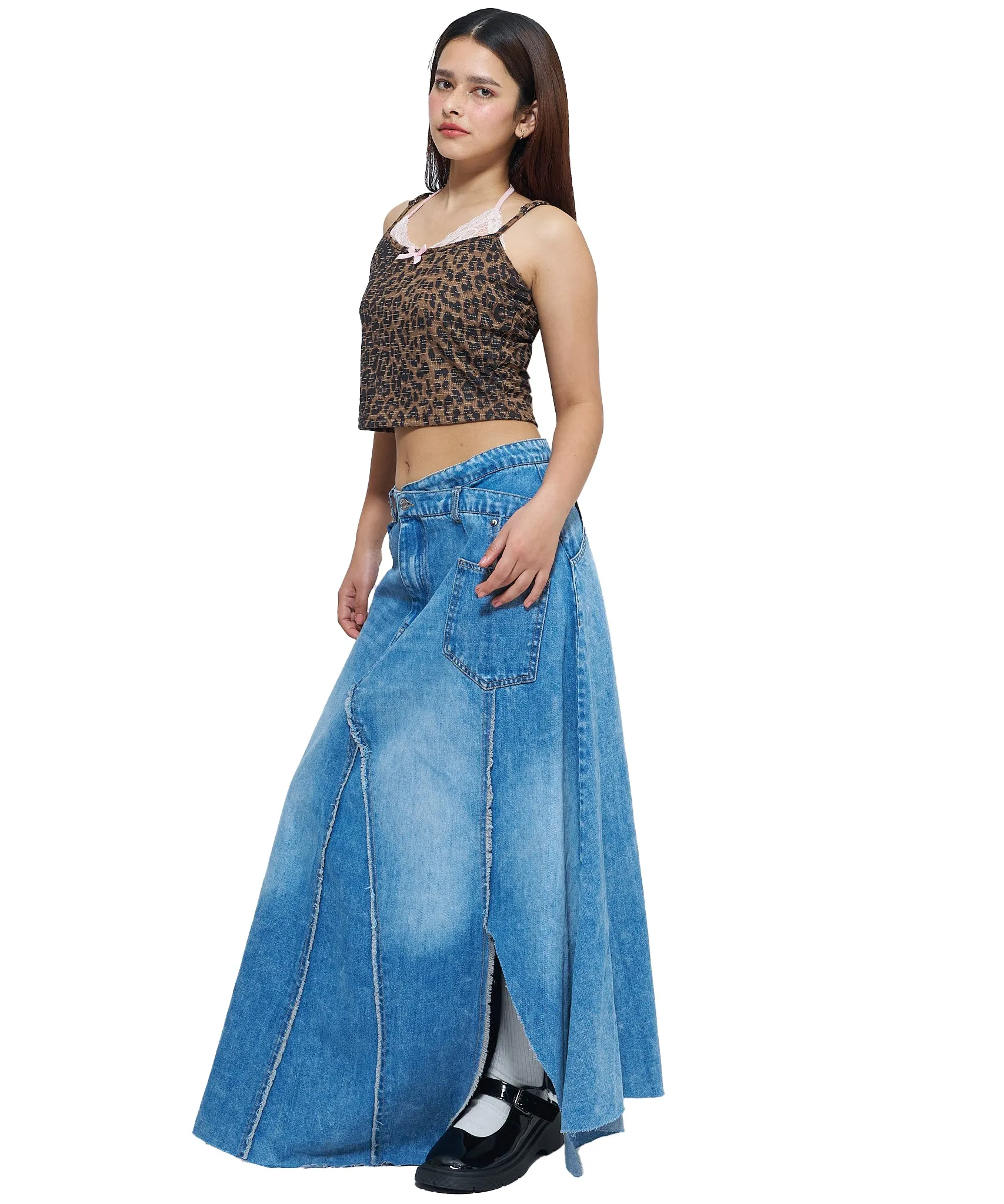 Isabella Denim Skirt