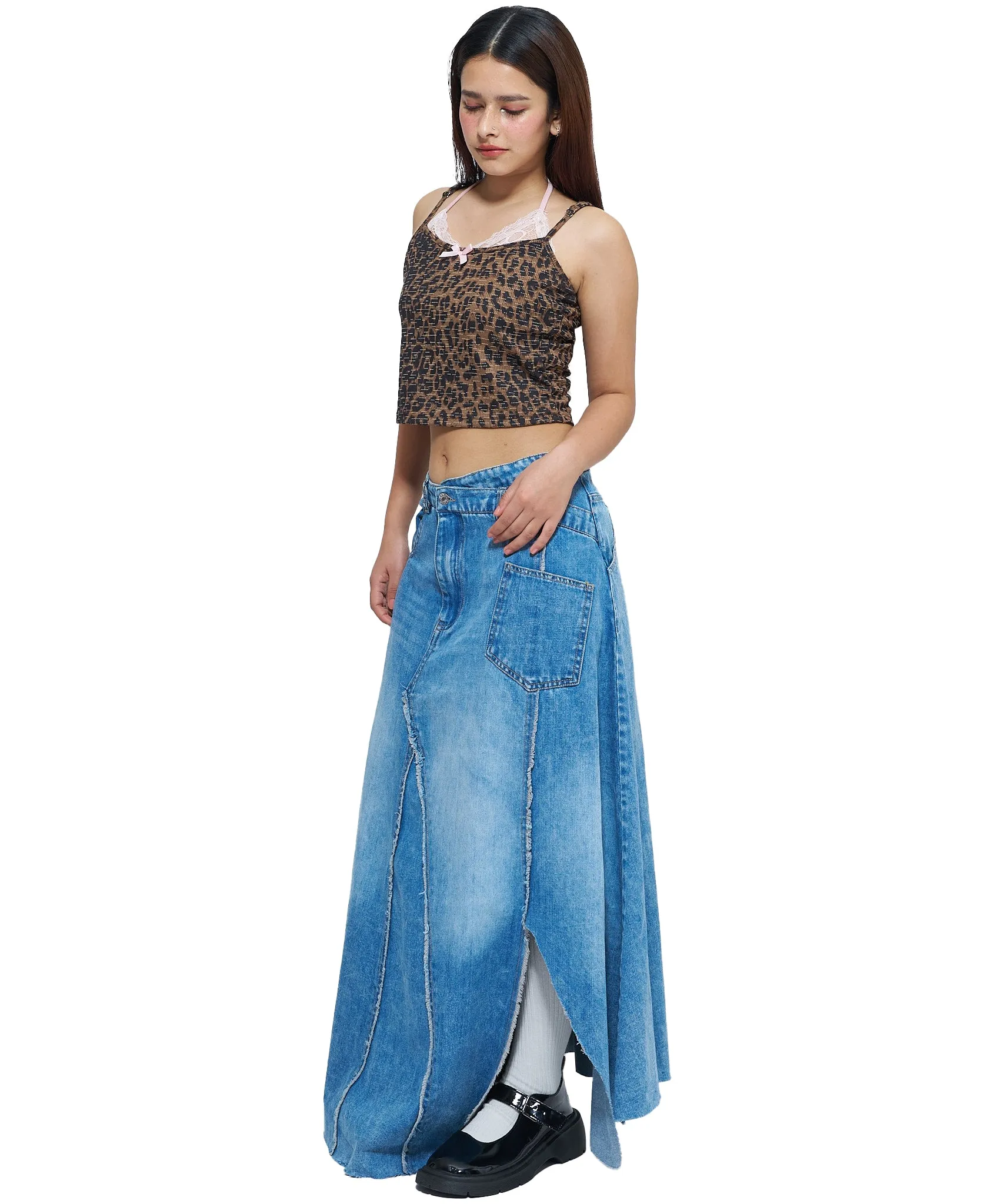 Isabella Denim Skirt