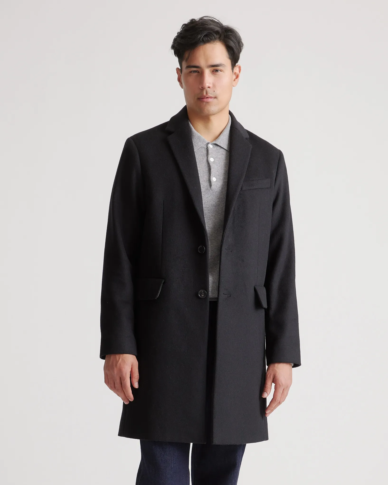 Italian Wool Overcoat