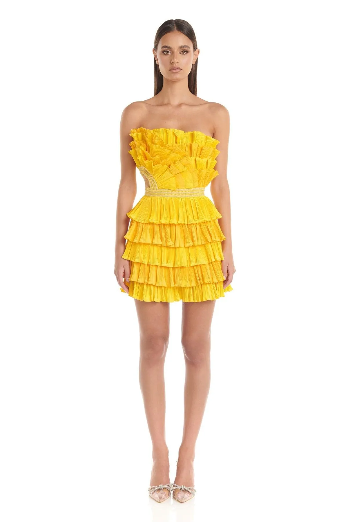 Josephine Dress - Yellow