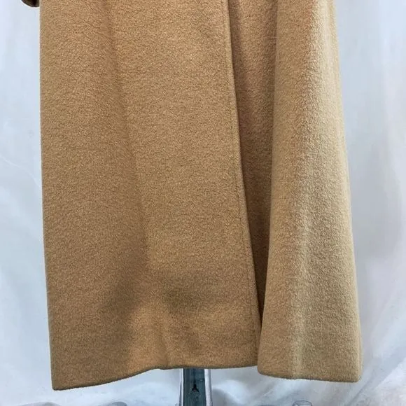 JPercyfor Marvin Richards Tan Camel Wool Long Coat