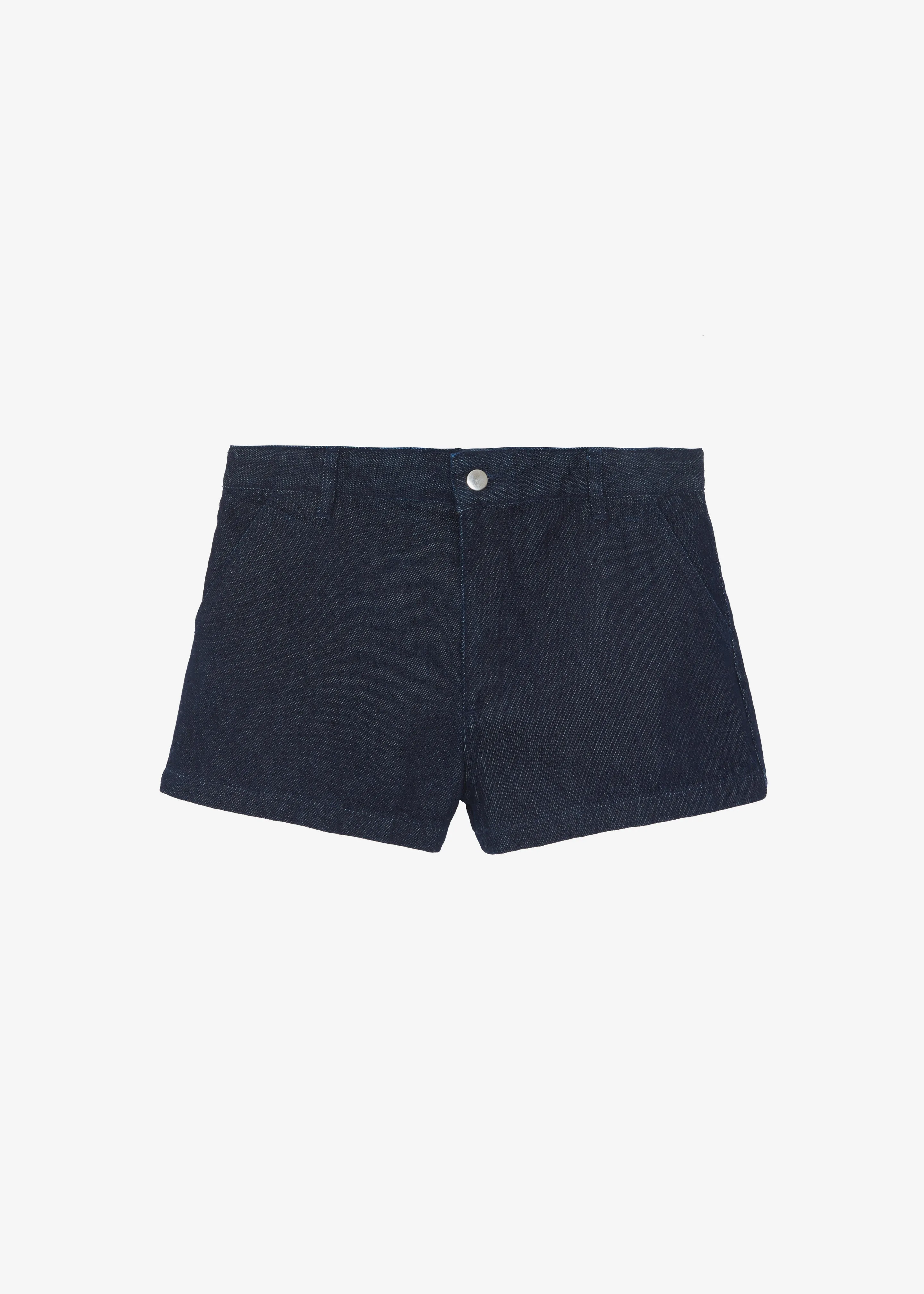 Kate Denim Mini Shorts - Raw Wash