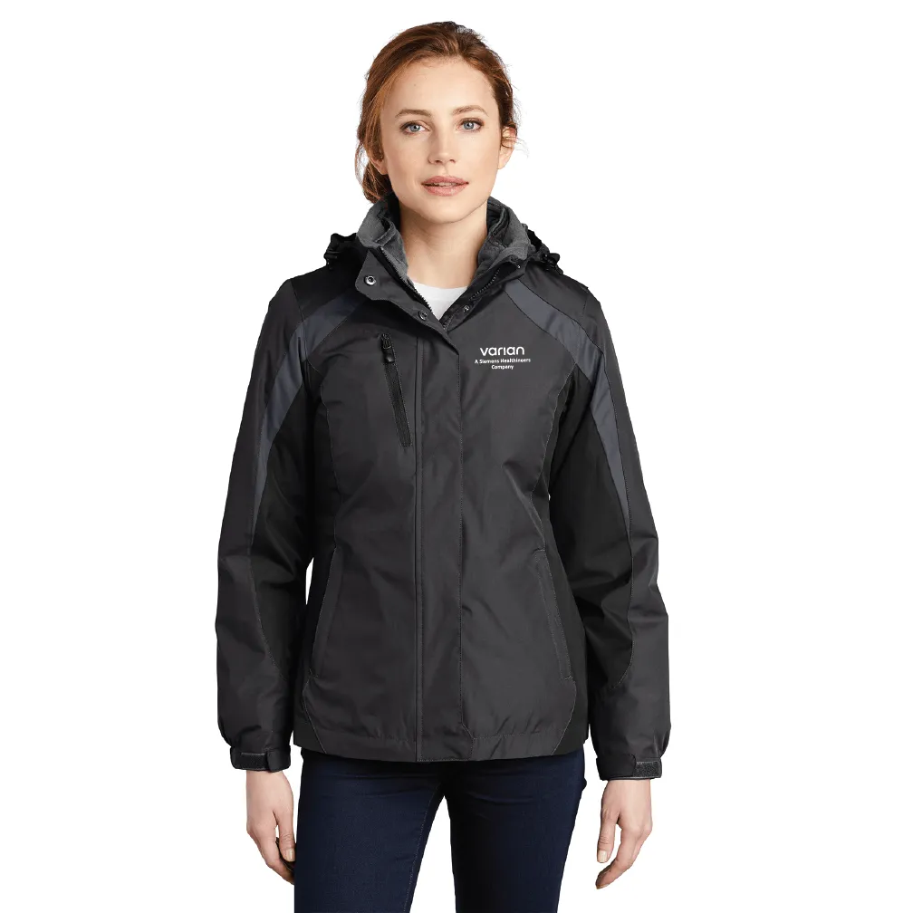 Ladies Port Authority Colorblock 3-in-1 Jacket