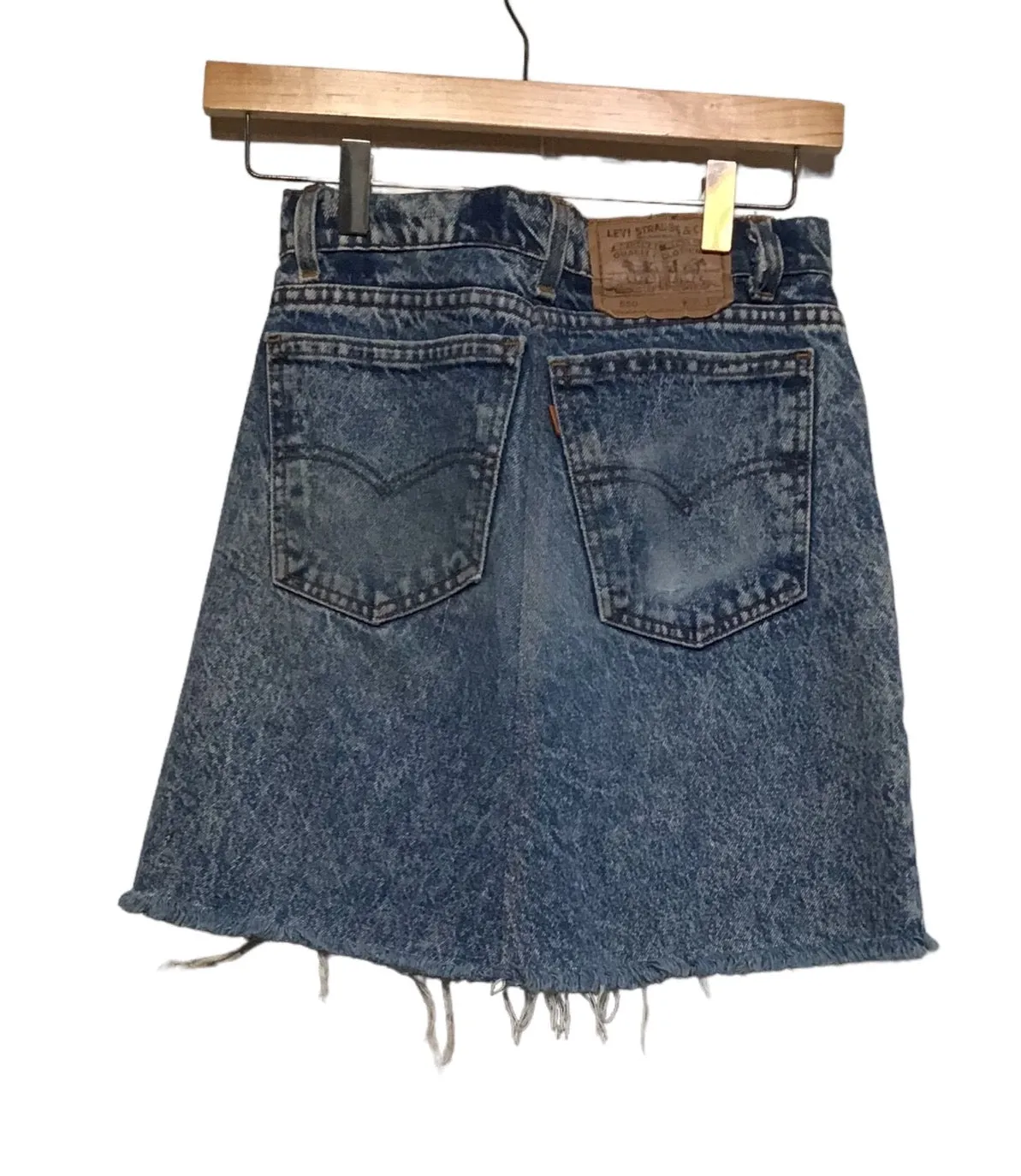 Levi’s 550 Denim Skirt (W26”)