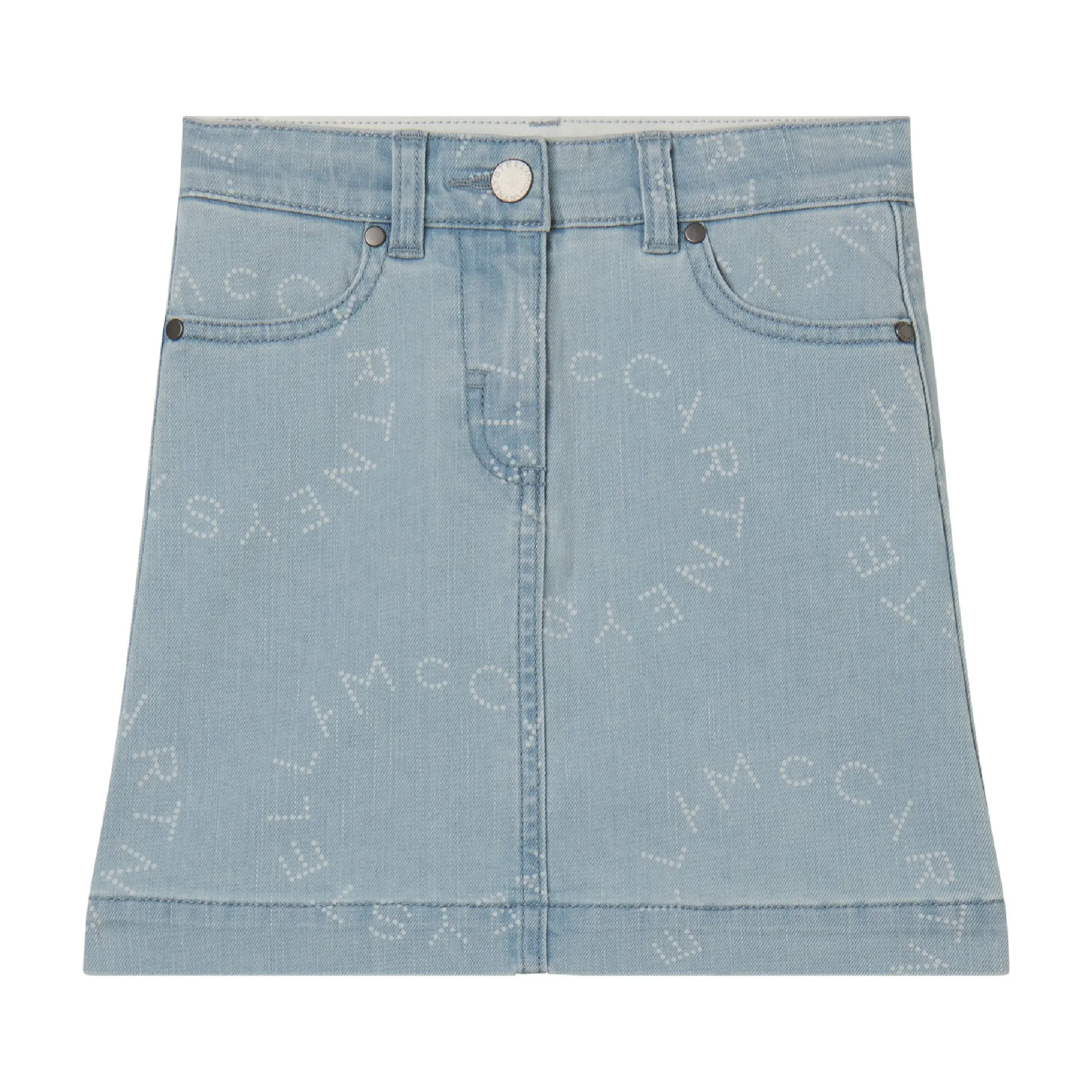 Light Denim Skirt