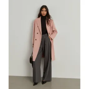 Long wool overcoat