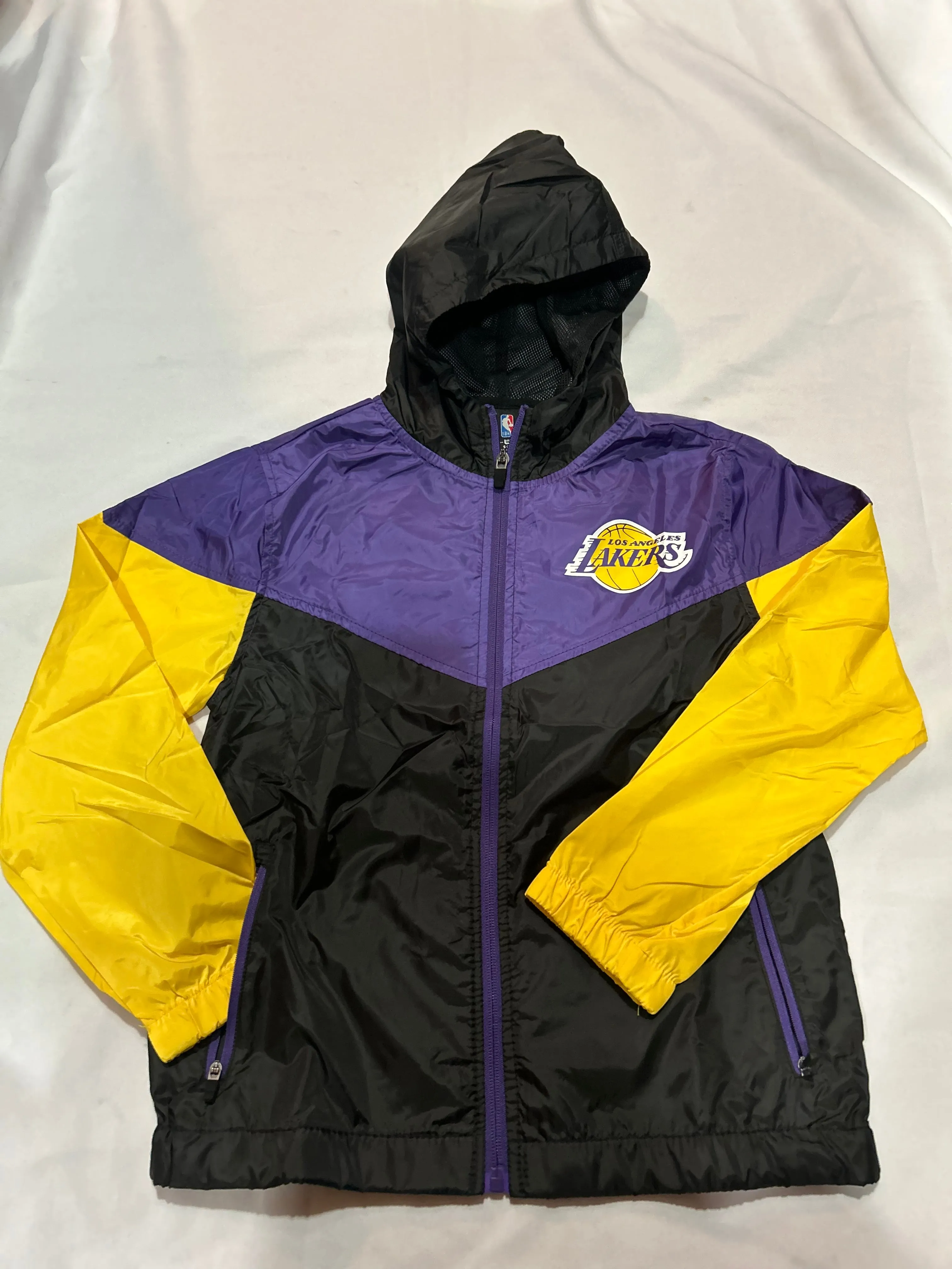 Los Angeles Lakers NBA Youth Windbreaker Jacket Black