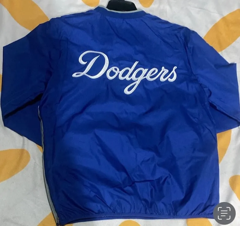 Los ngeles DODGERS Color Block Windbreaker Genuine Merchandise