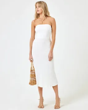 L*SPACE MANAIA Tube Dress/Skirt in Cream 