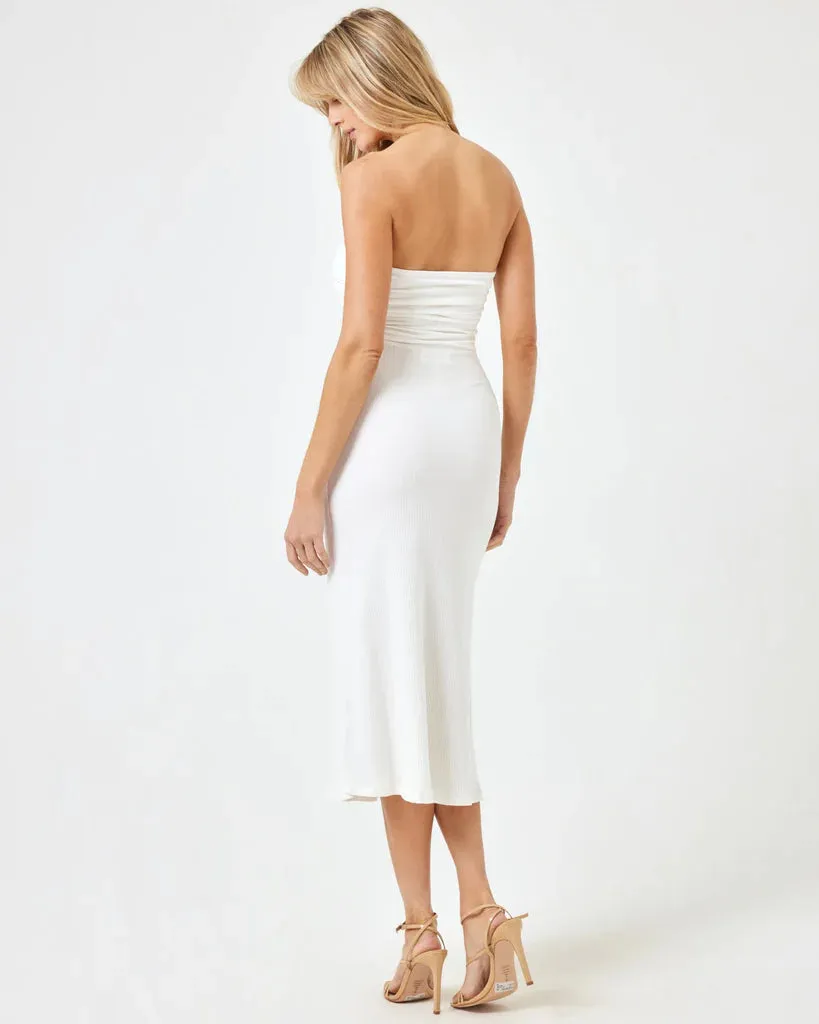 L*SPACE MANAIA Tube Dress/Skirt in Cream 