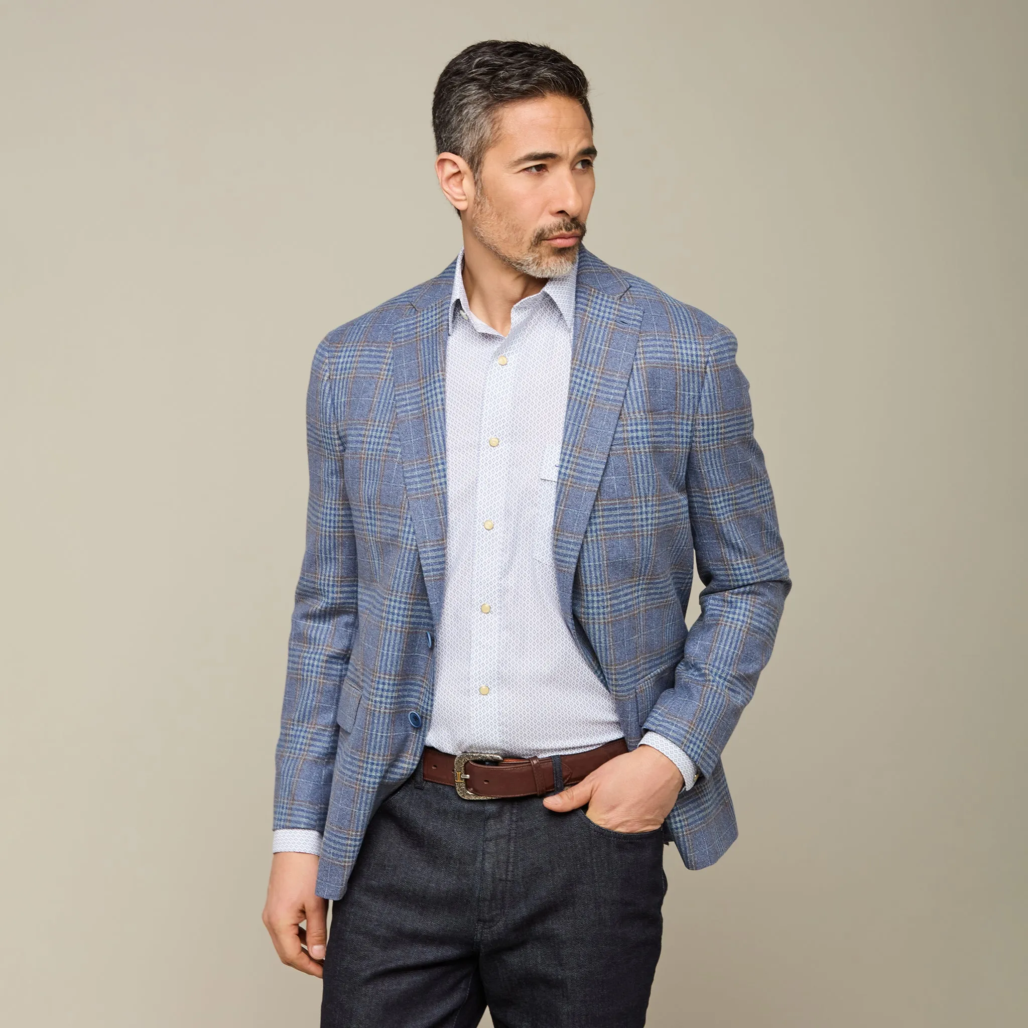 Lucchese Sport Coat :: Denim Blue