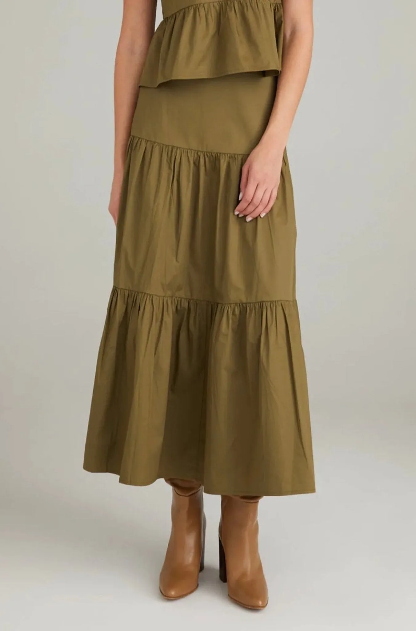 Madrid Skirt in Olive