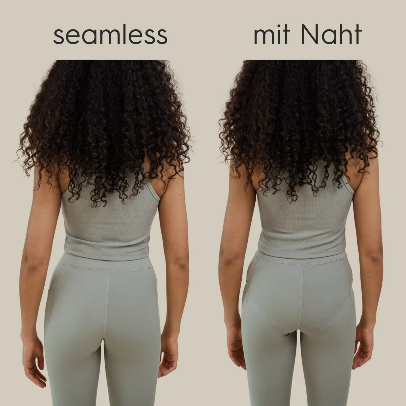 MAE SEAMLESS High Waist schwarz