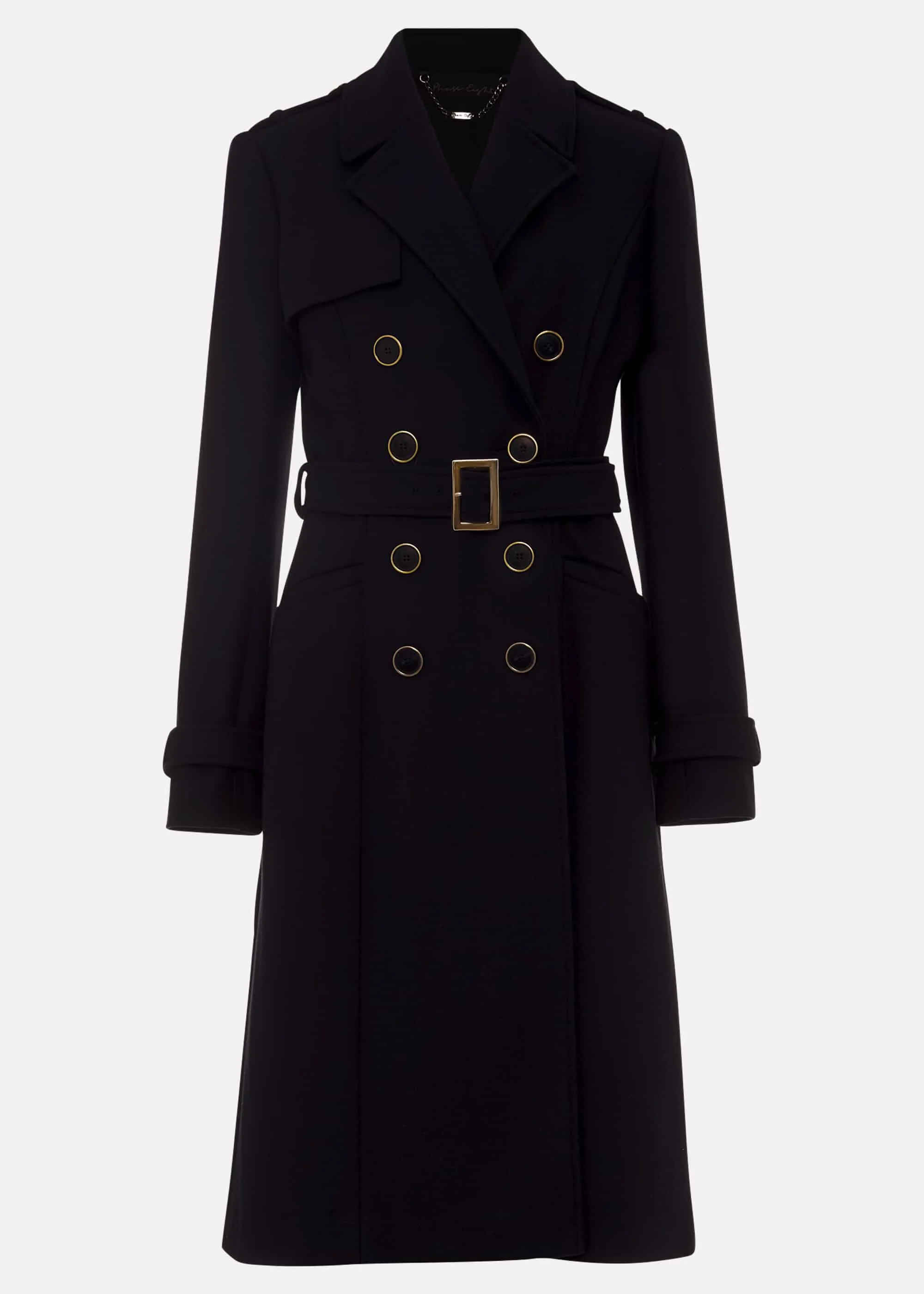 Manika Military Wool Coat