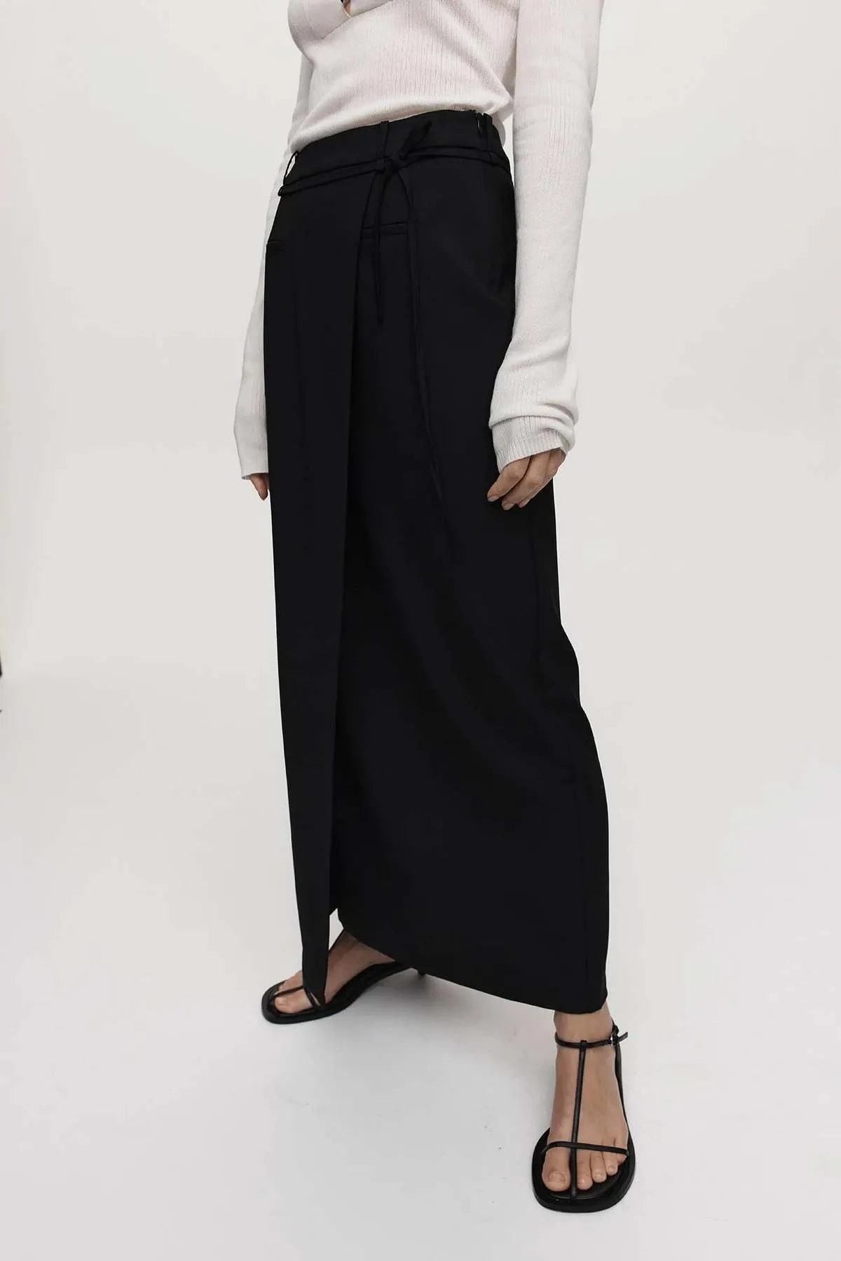 Marle Carmella Wrap Skirt - Black