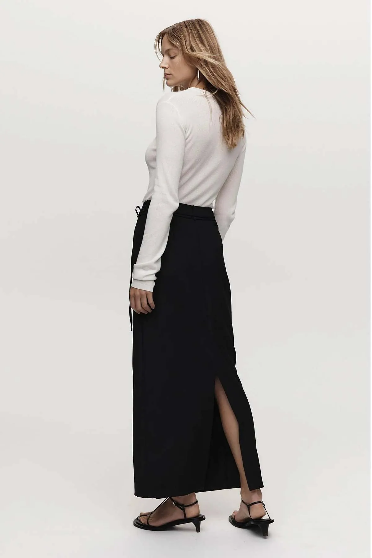 Marle Carmella Wrap Skirt - Black