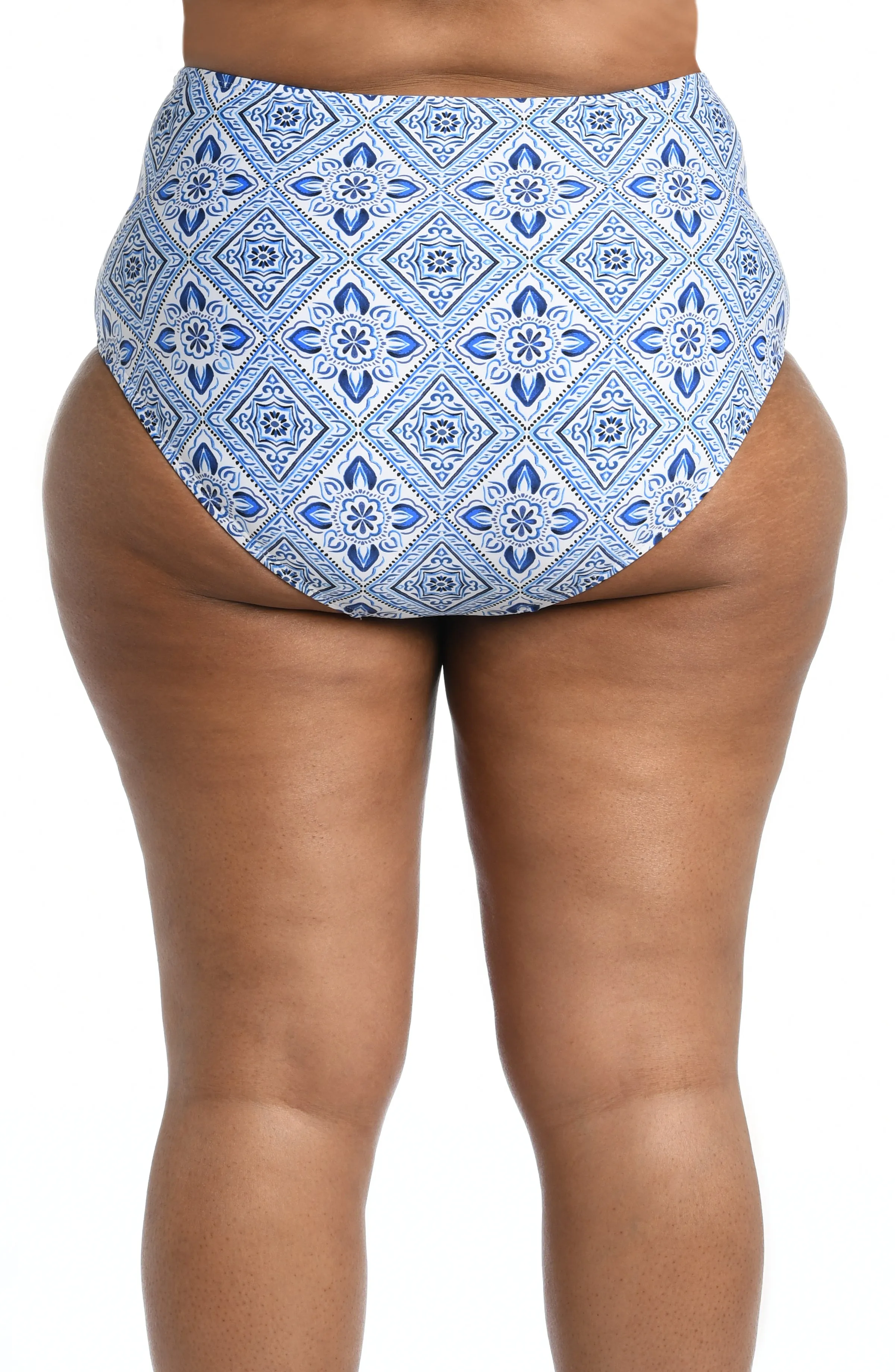 Mediterranean Breeze High Waist Bottom - FINAL SALE